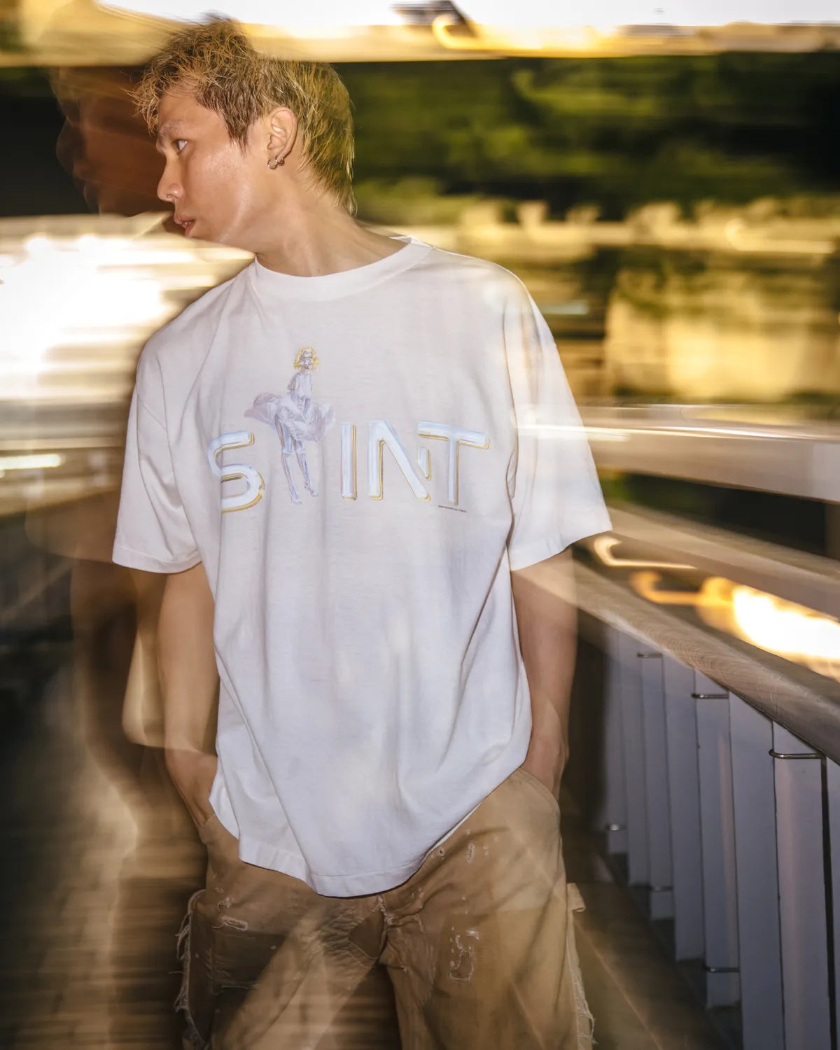 ©︎SAINT Mxxxxxx × SORAYAMA / SRYM_SS TEE_LOVERS (SM-HR1-0000-C79)