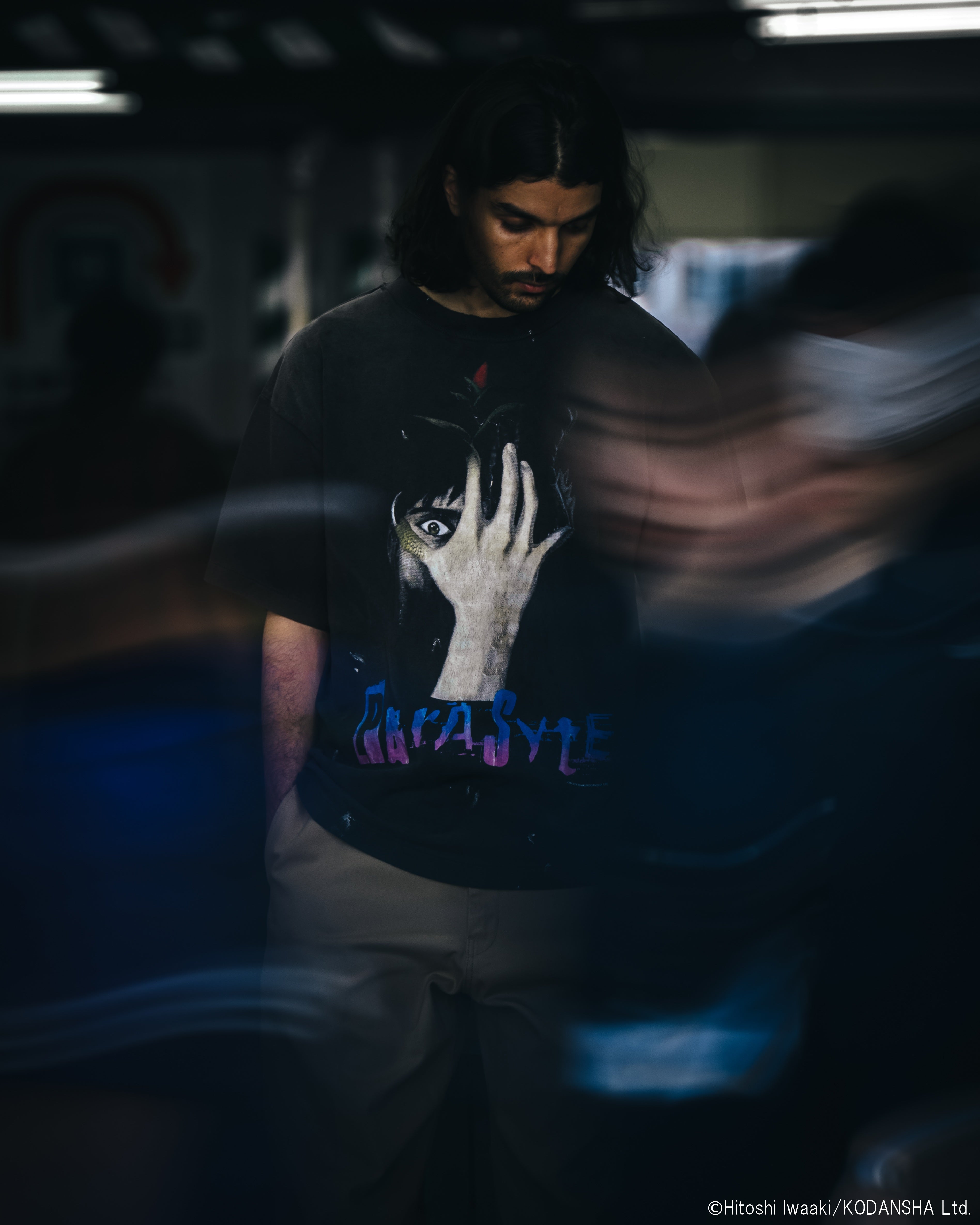 ©︎SAINT Mxxxxxx × 寄生獣 / KJ_SS TEE -寄生獣-parasyte- (SM-HR1-0000-C26)