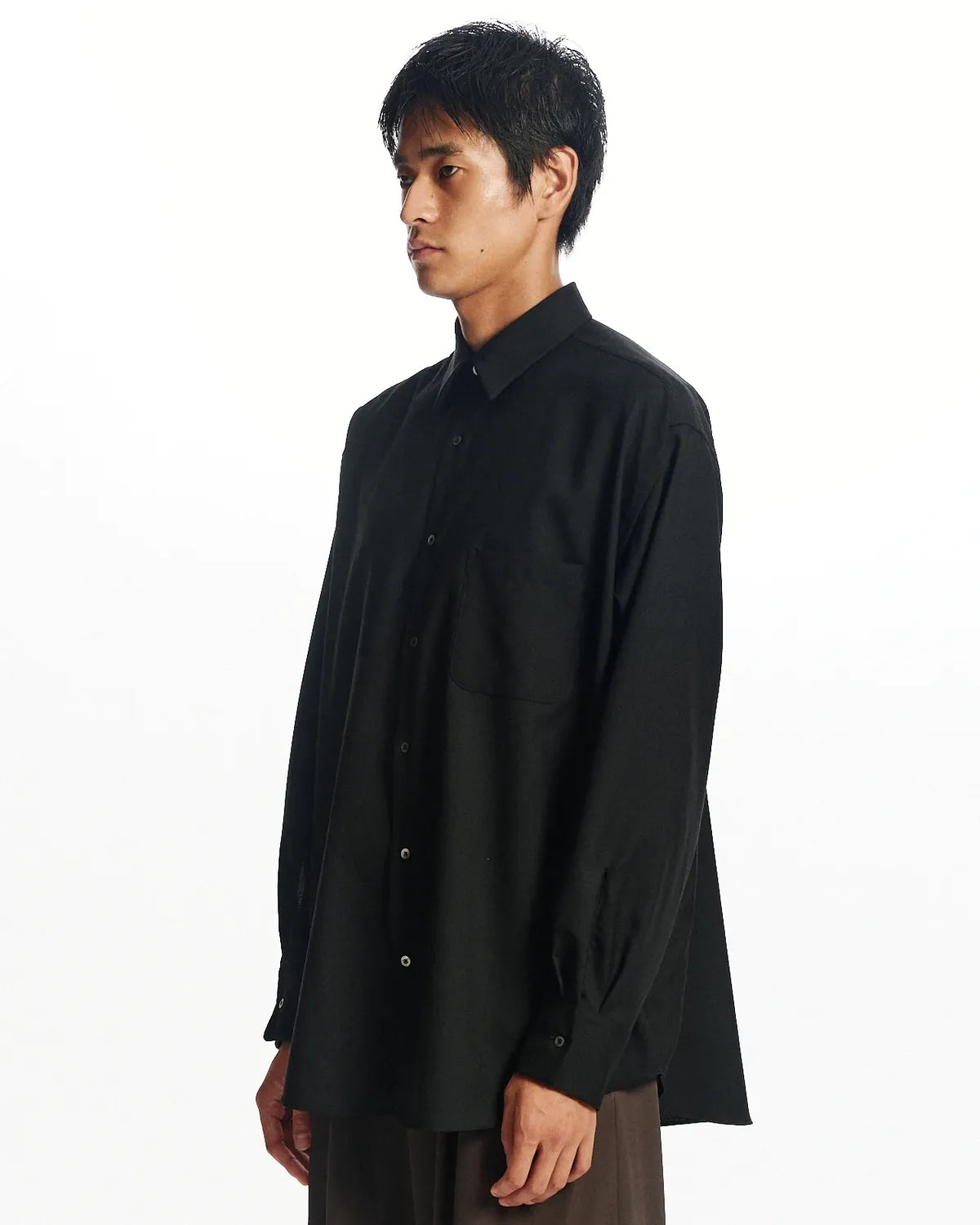 MARKAWARE / Organic Wool 2/80 Tropical Comfort Fit Shirt (A26A15SH01C)