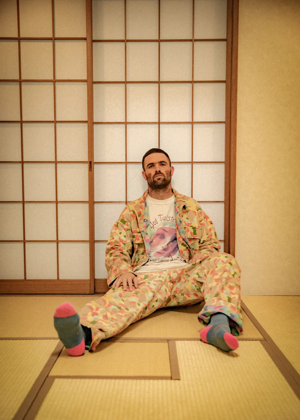 ©︎SAINT Mxxxxxx × Sean Wotherspoon / SW_HERRINGBONE PANTS (SM-MK8-0000-C12)