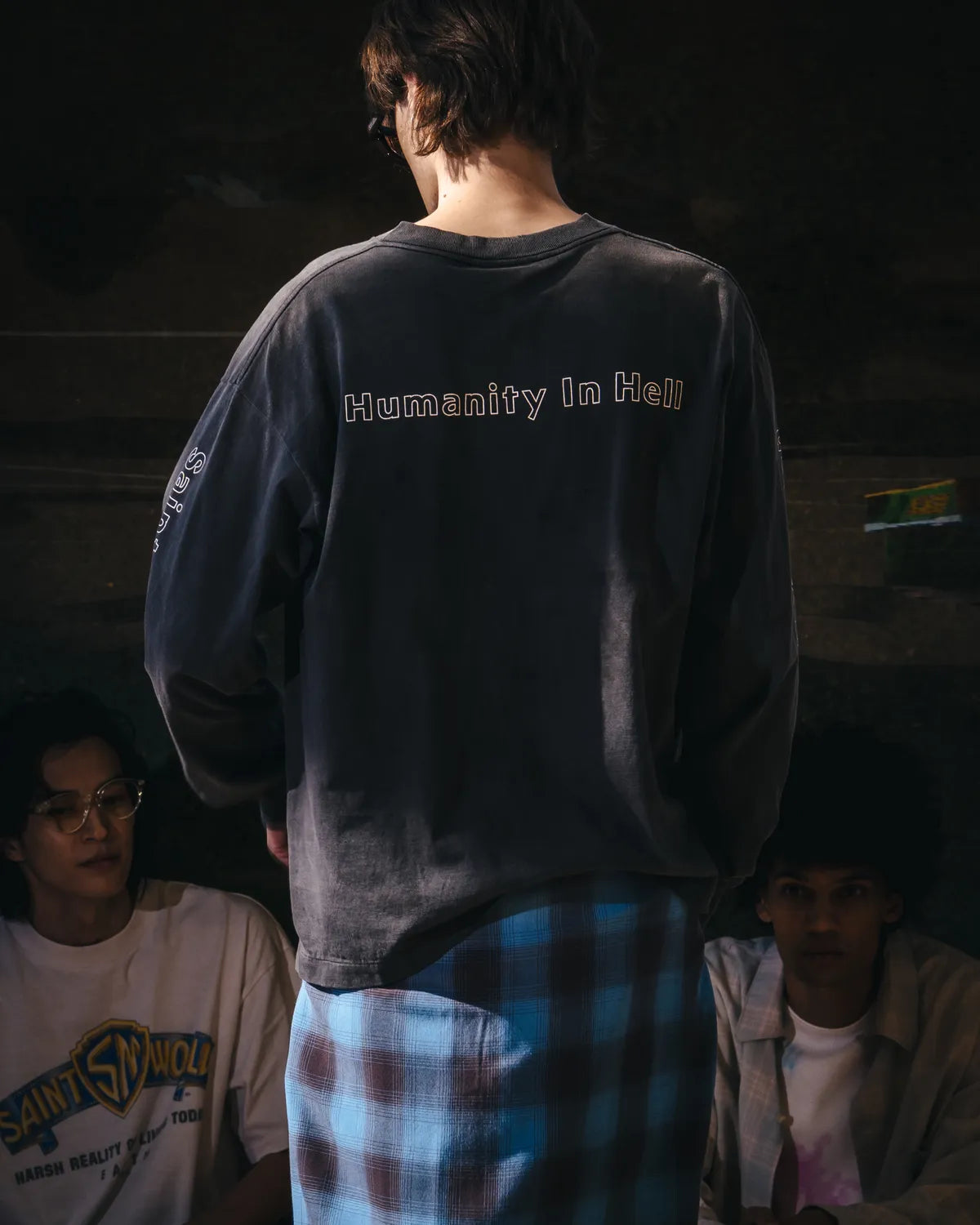 ©︎SAINT Mxxxxxx / LS T-SHIRT / SAINT DEVOTION (SM-MK8-0000-027)