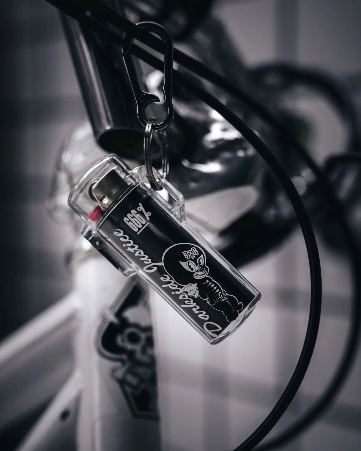 ©︎SAINT Mxxxxxx × BOUNTY HUNTER / BH_LIGHTER CASE / MASK MIC (SM-MK8-0000-C40)