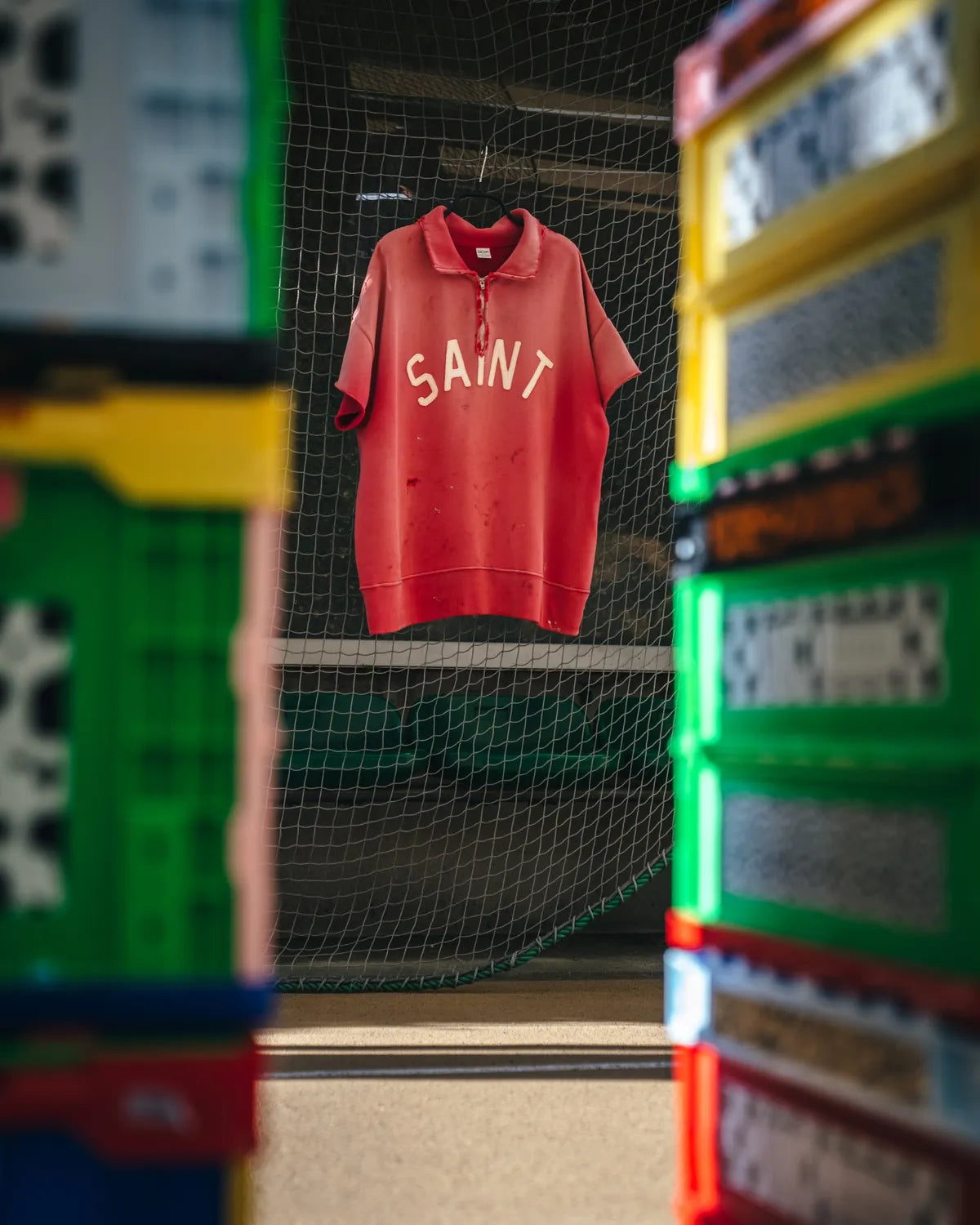 ©︎SAINT Mxxxxxx / SS HALF ZIP SWEAT / SAINT (SM-MK8-0000-053)