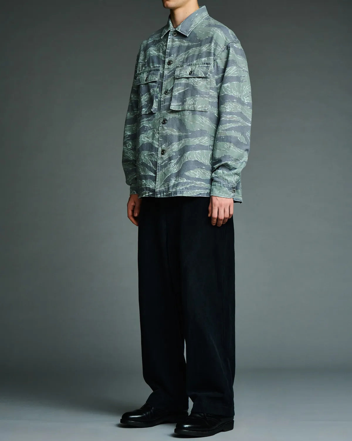 A.PRESSE / Vintage US ARMY Tiger Stripe Jacket (26AAP-01-73)