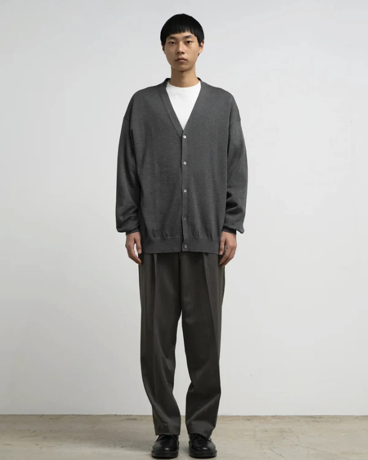 Graphpaper / Suvin High Gauge Knit Cardigan (GU261-80261C)