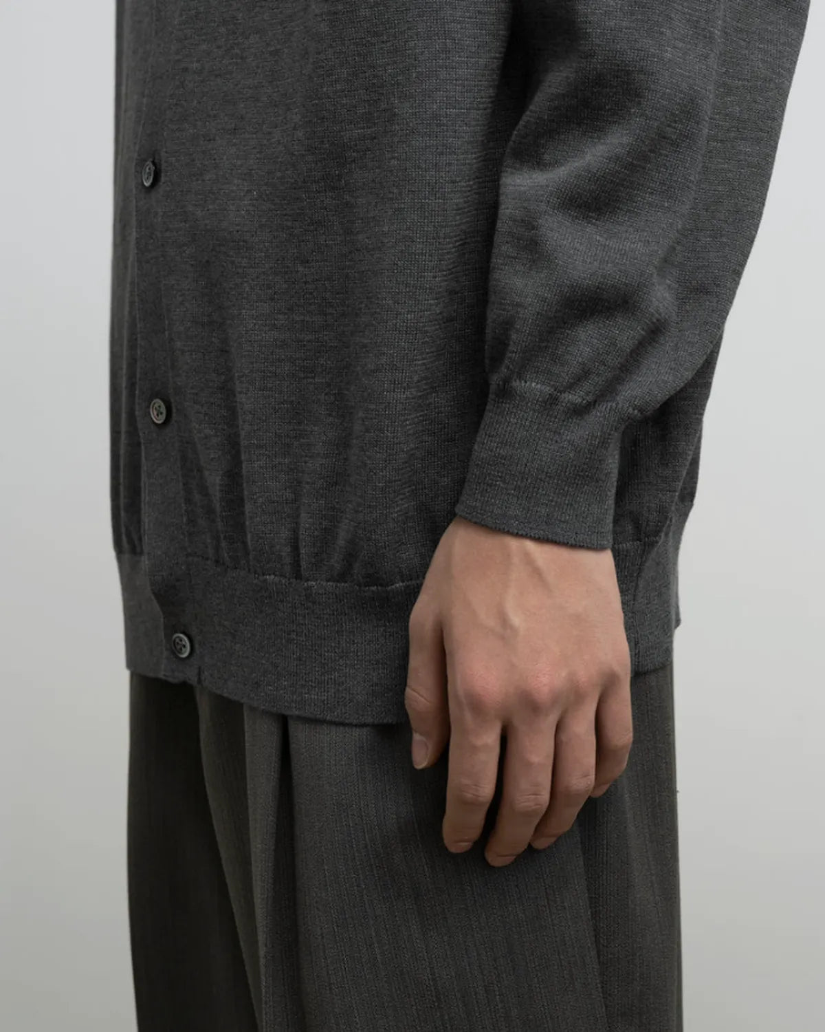 Graphpaper / Suvin High Gauge Knit Cardigan (GU261-80261C)