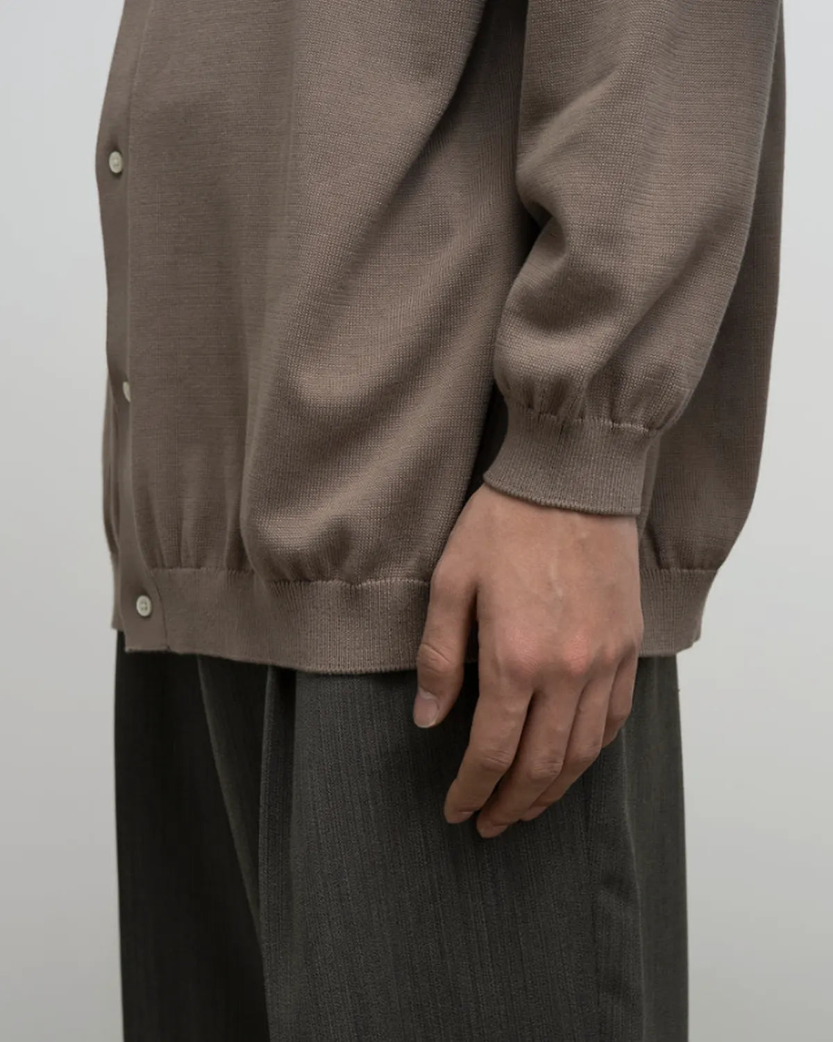 Graphpaper / Suvin High Gauge Knit Oversized L/S Shirt (GU261-80263C)