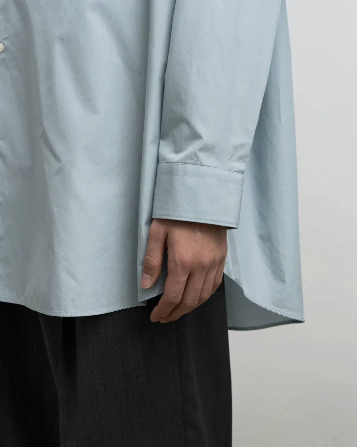 Graphpaper / ALUMO for GP L/S Oversized Band Collar Shirt (GM261-50223)