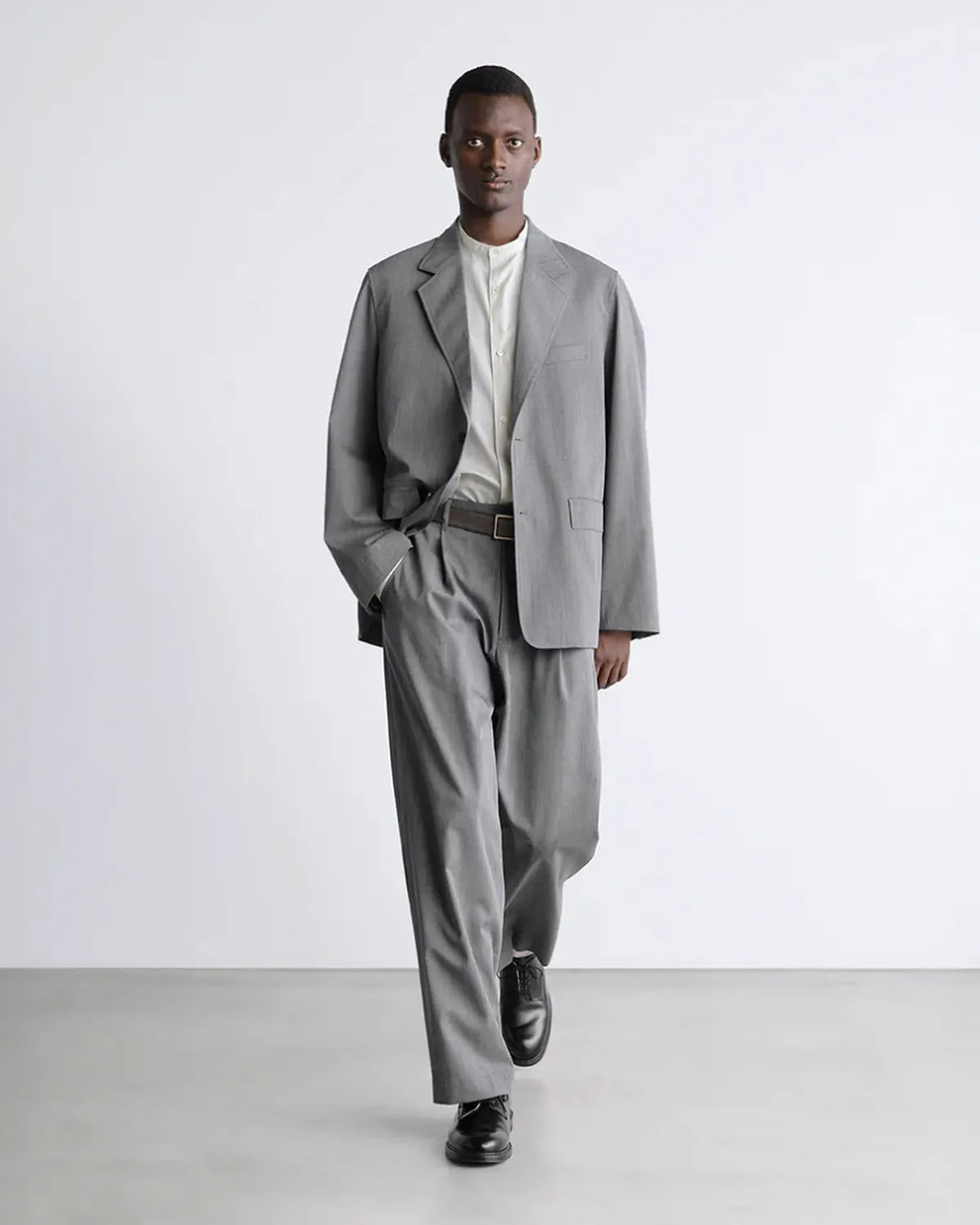 Graphpaper / ALUMO for GP L/S Oversized Band Collar Shirt (GM261-50223)