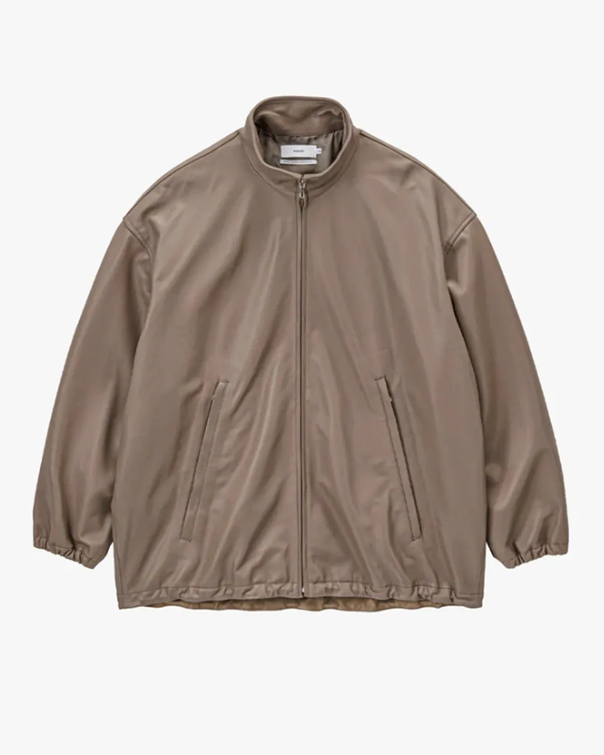 Graphpaper / Lamb Leather Track Jacket (GM261-30404)