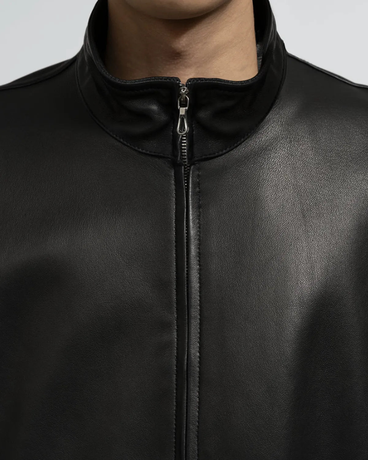 Graphpaper / Lamb Leather Track Jacket (GM261-30404)