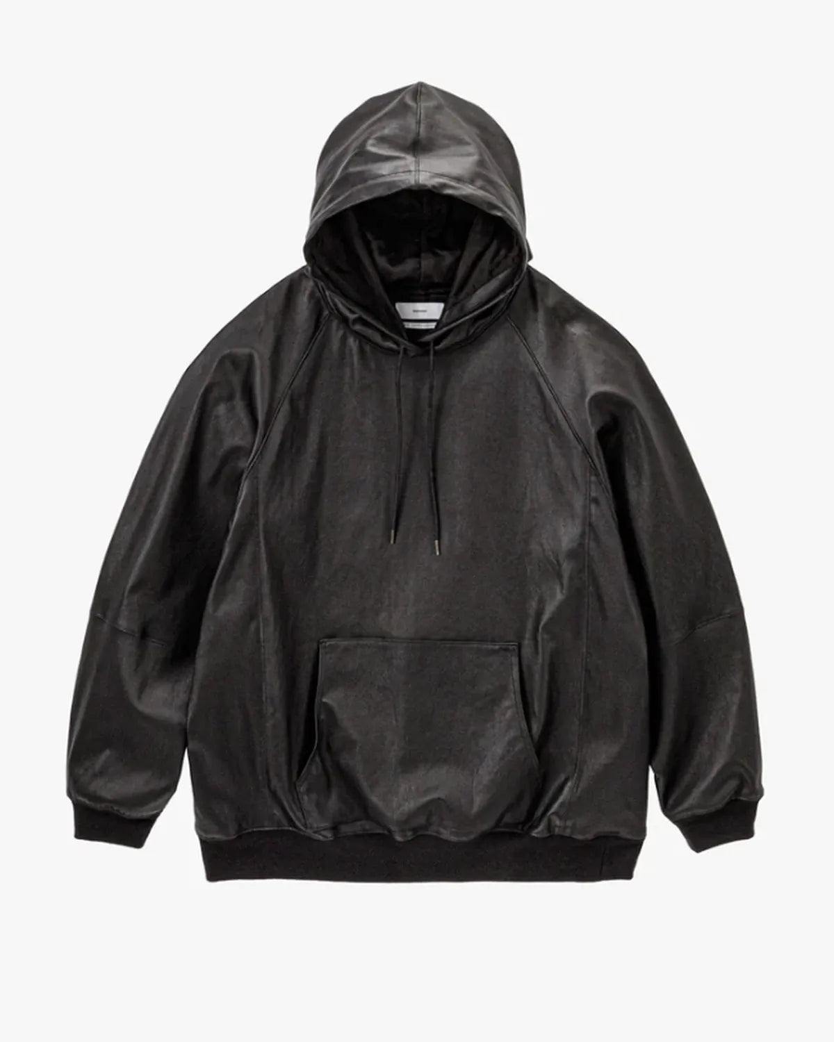 Graphpaper / Bonded Leather Hooded Pullover (GM261-30409)