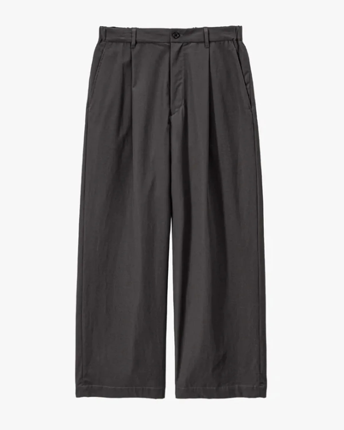 Graphpaper / Brushed Cotton Gabardine Wide Straight Pants (GM261-40395)