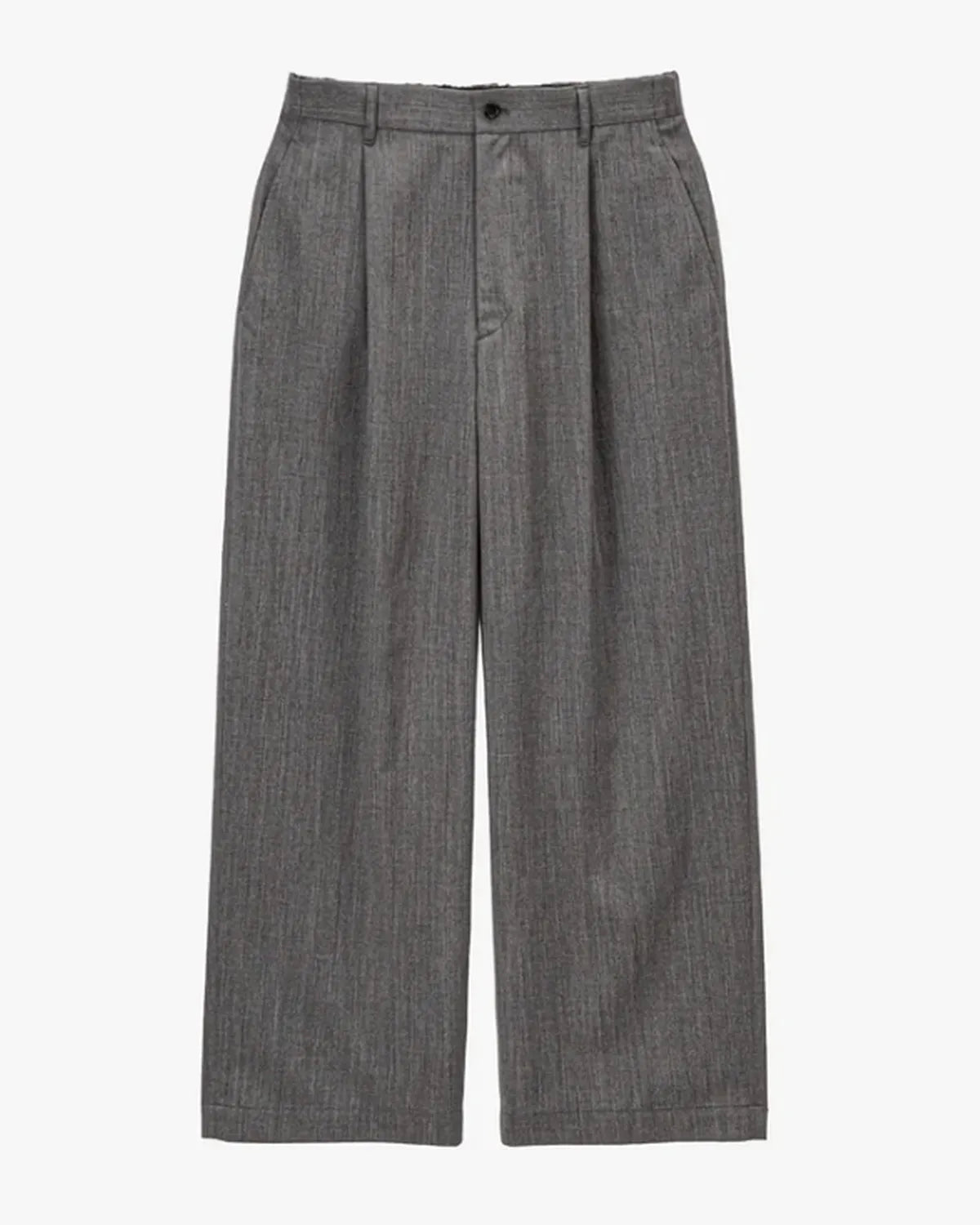 Graphpaper / Techno Wool Twill Wide Tapered Trousers (GM261-40383)