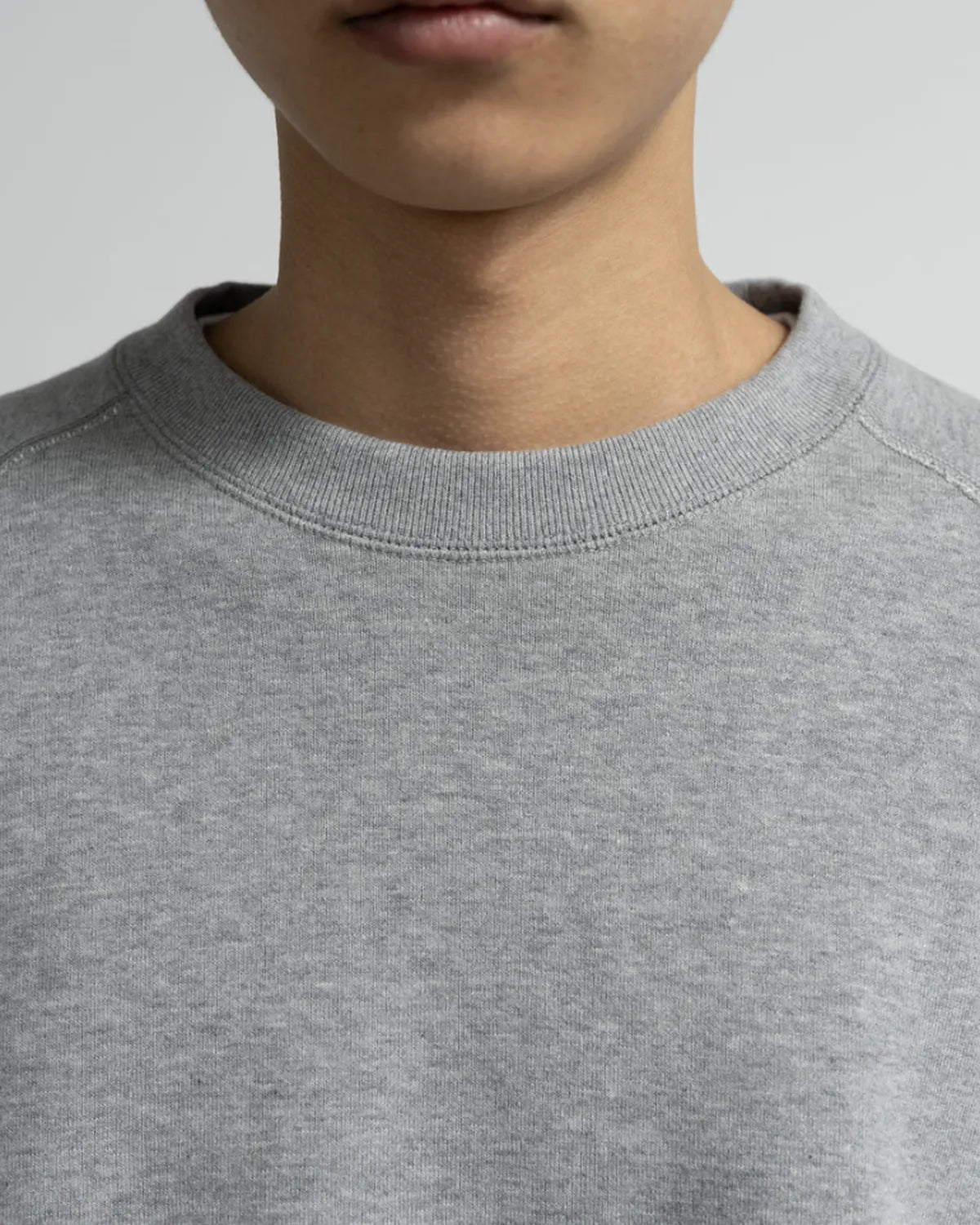 Graphpaper × LOOPWHEELER / LOOPWHEELER for Graphpaper Raglan Sweat (GU261-70701B)