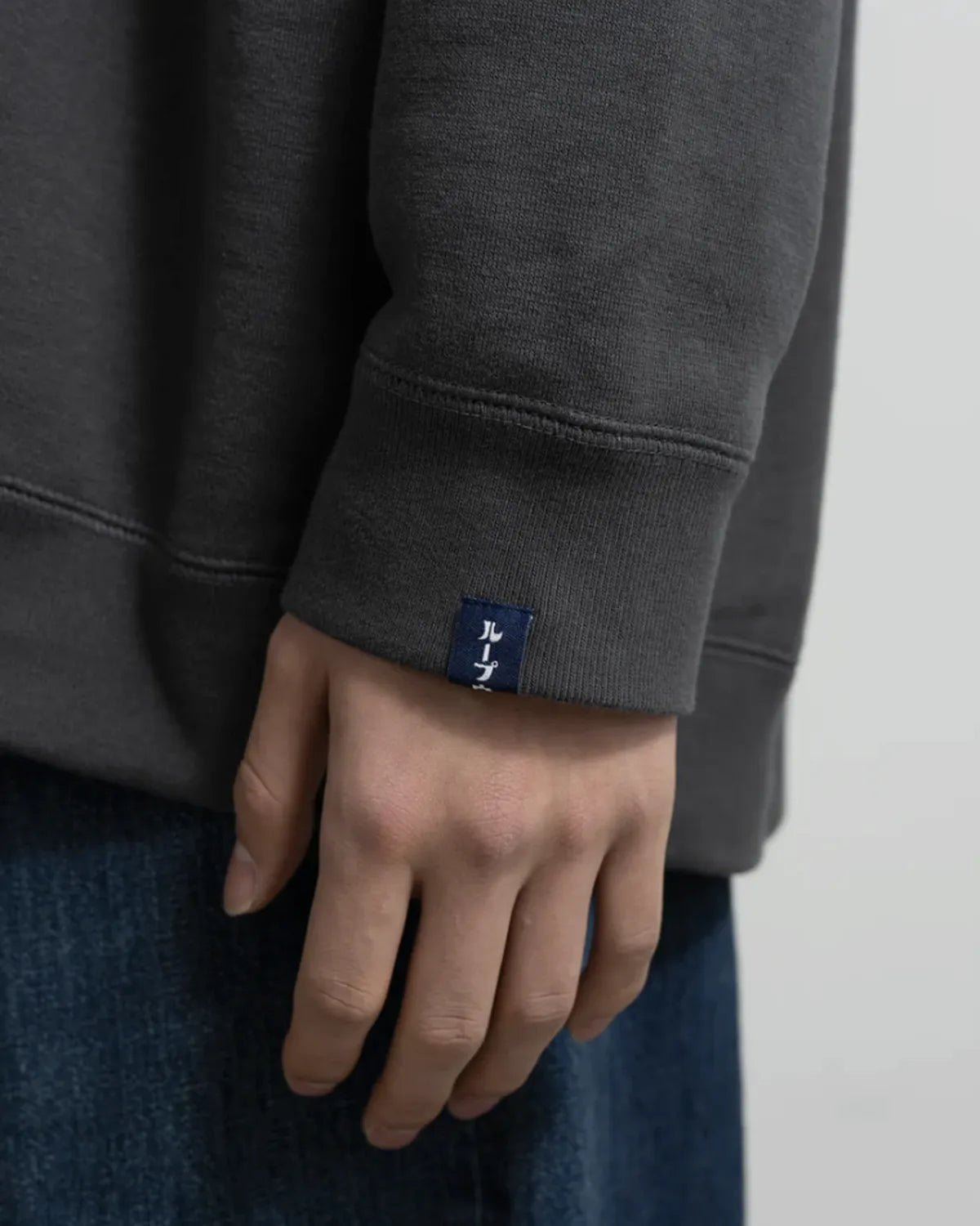 Graphpaper × LOOPWHEELER / LOOPWHEELER for Graphpaper Raglan Sweat (GU261-70701B)