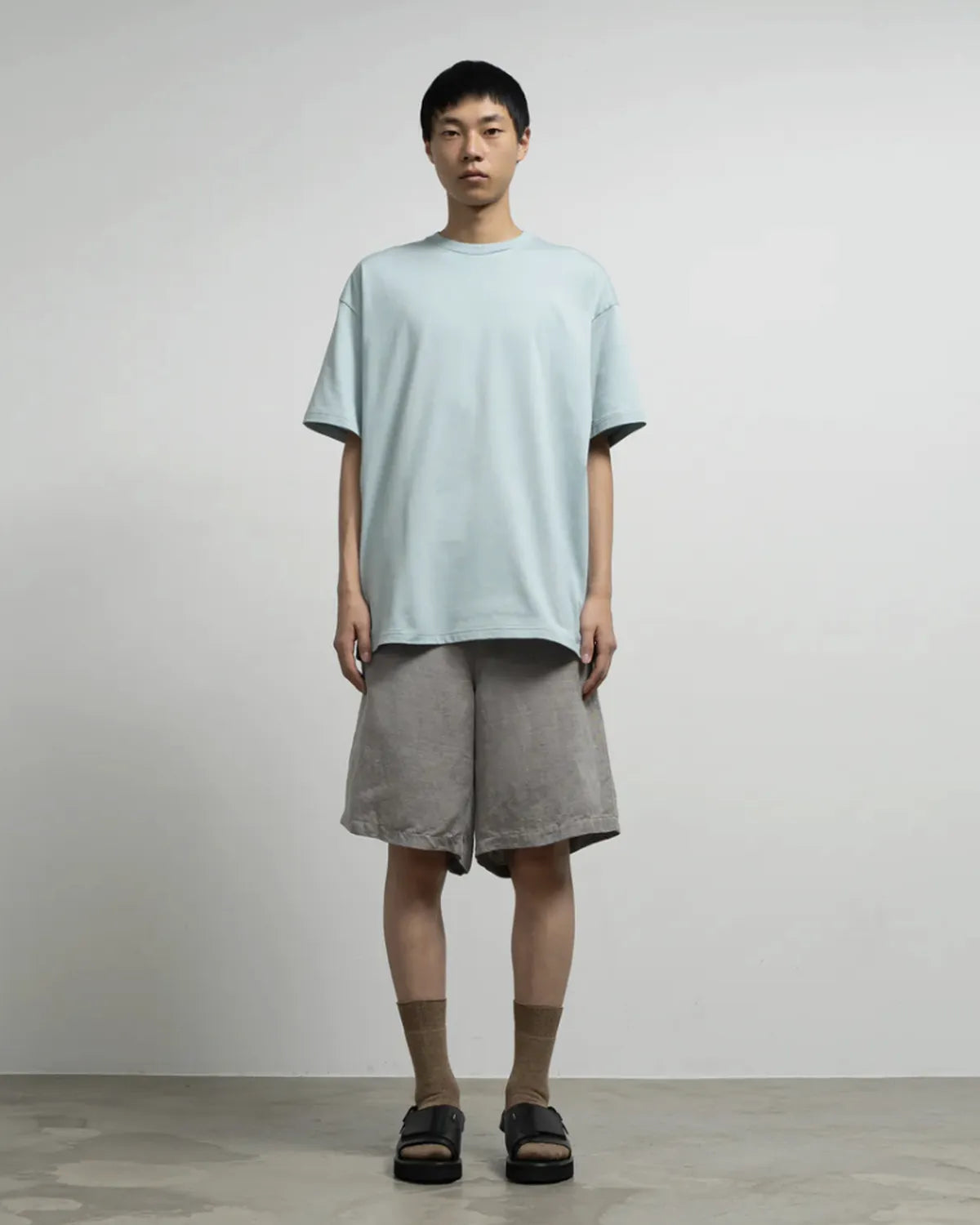Graphpaper / Tri Spun Cotton S/S Oversized Tee (GM261-70351)