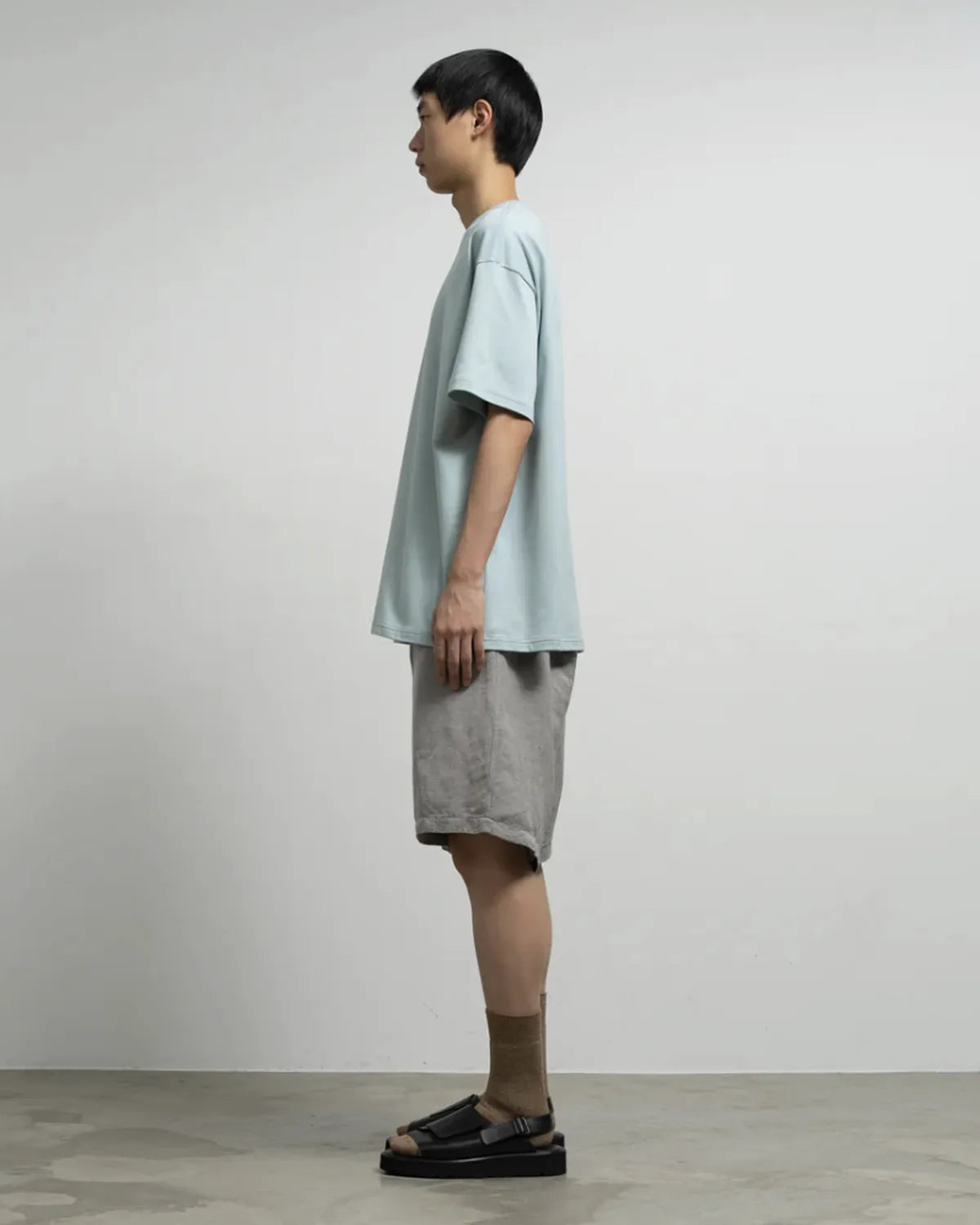 Graphpaper / Tri Spun Cotton S/S Oversized Tee (GM261-70351)