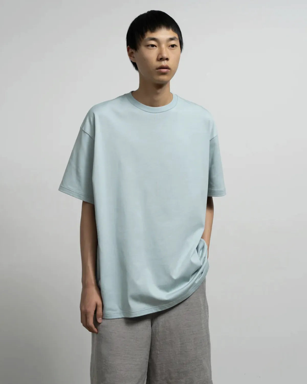 Graphpaper / Tri Spun Cotton S/S Oversized Tee (GM261-70351)