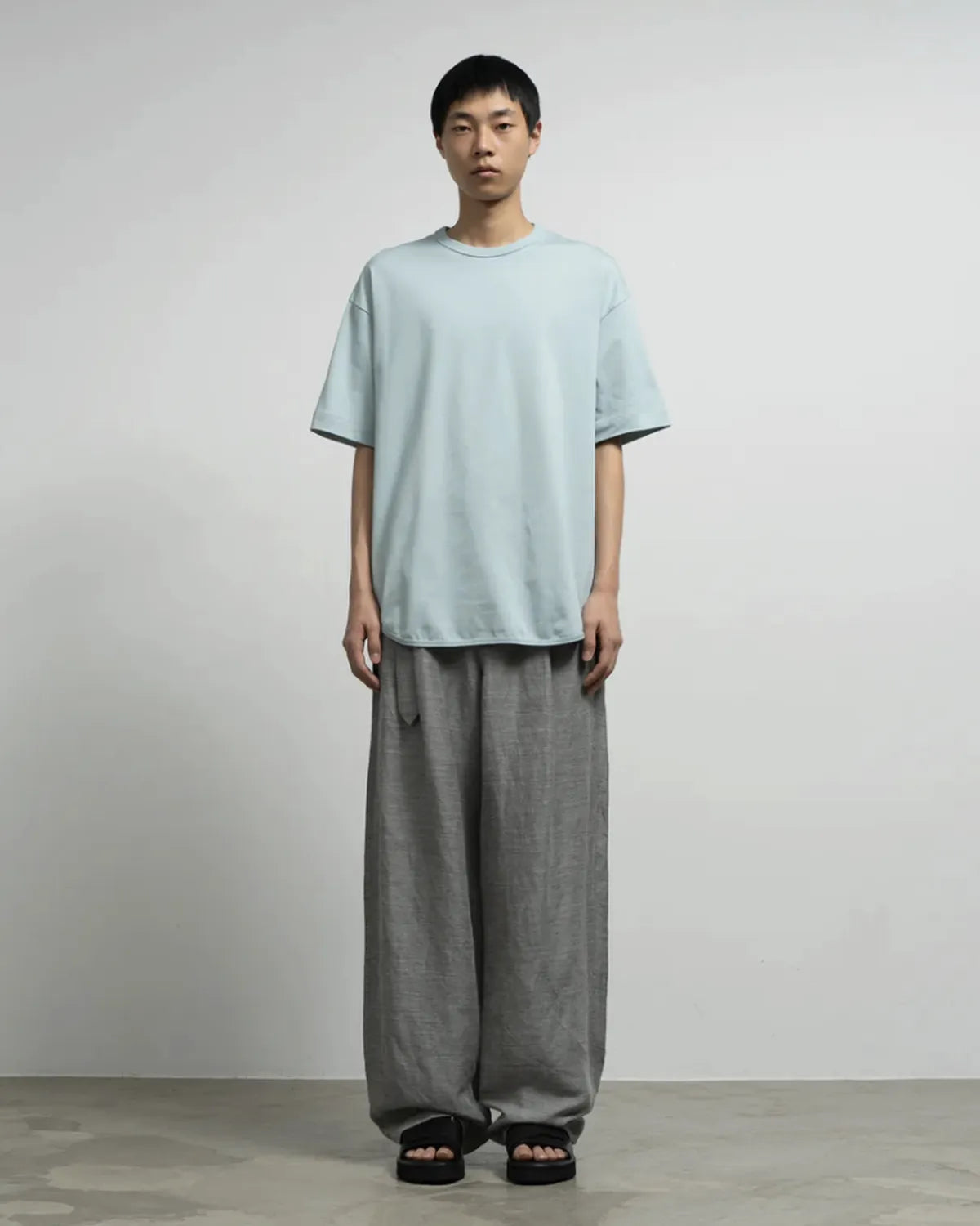 Graphpaper / Tri Spun Cotton Crew Neck Binder S/S Tee (GM261-70348)