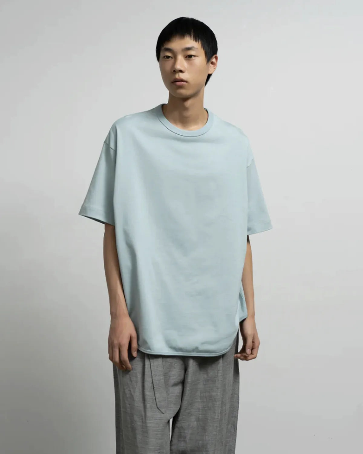 Graphpaper / Tri Spun Cotton Crew Neck Binder S/S Tee (GM261-70348)