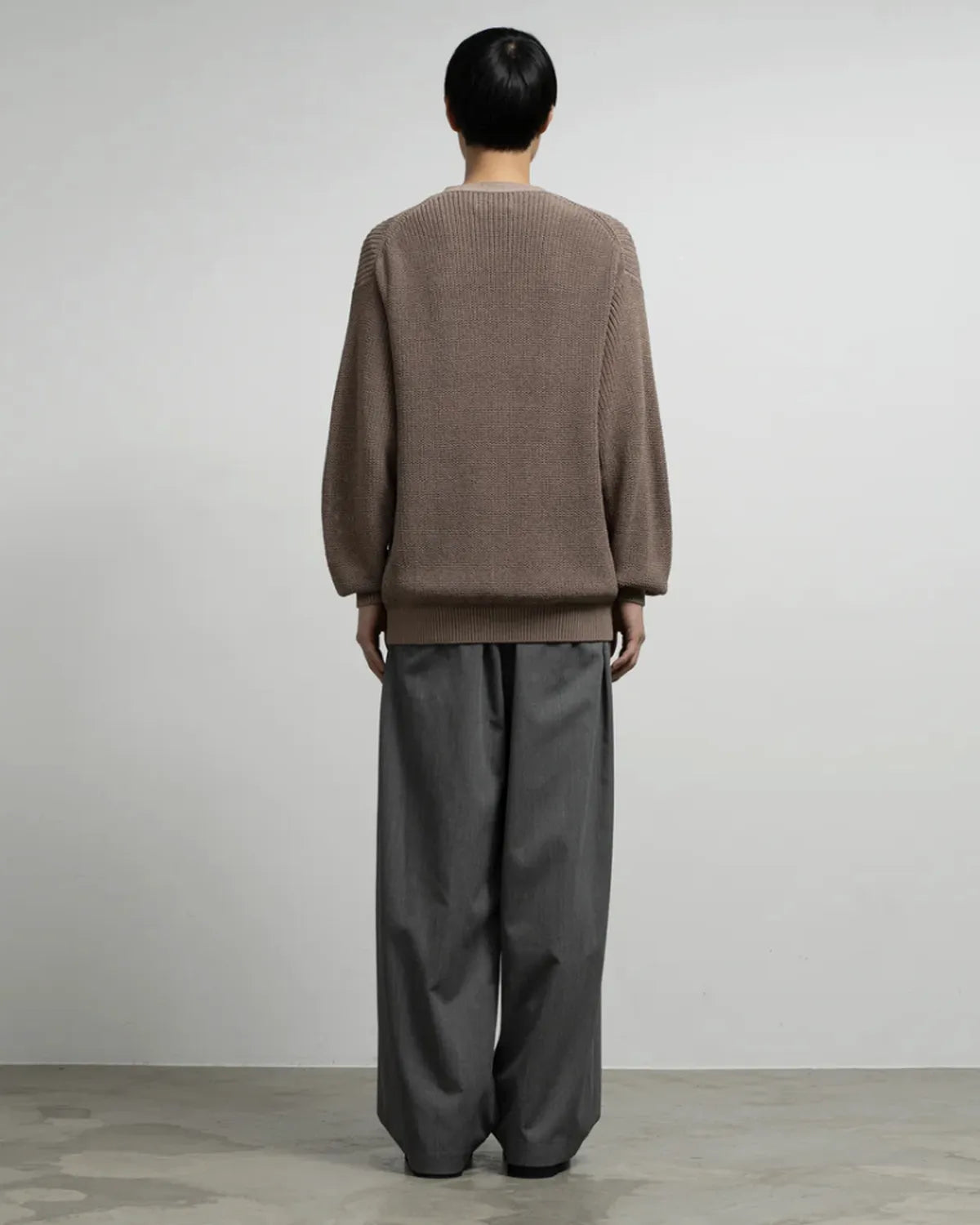 Graphpaper / Coiled Wool Nylon Cardigan (GM261-80434)