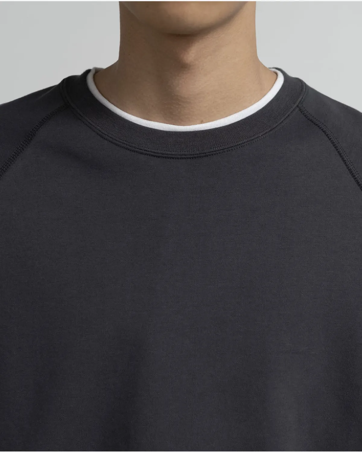Graphpaper / Hard Terry Crew Neck Sweat (GM261-70195B)