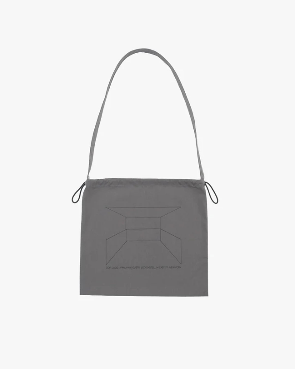 Graphpaper × JUDD Foundation / Donald Judd w/ GP Artwork Printed Drawstring Bag (GU261-90779)