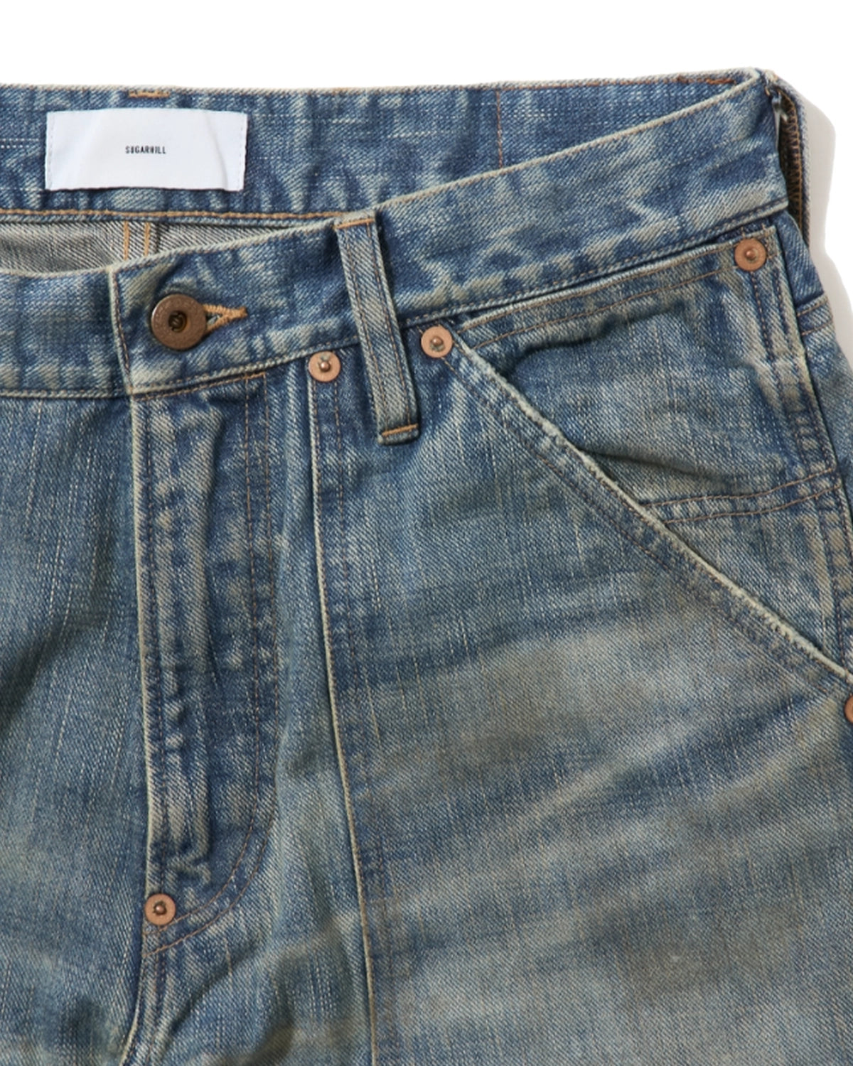 SUGARHILL / DISTRESSED MODERN DENIM PAINTER (26440433)