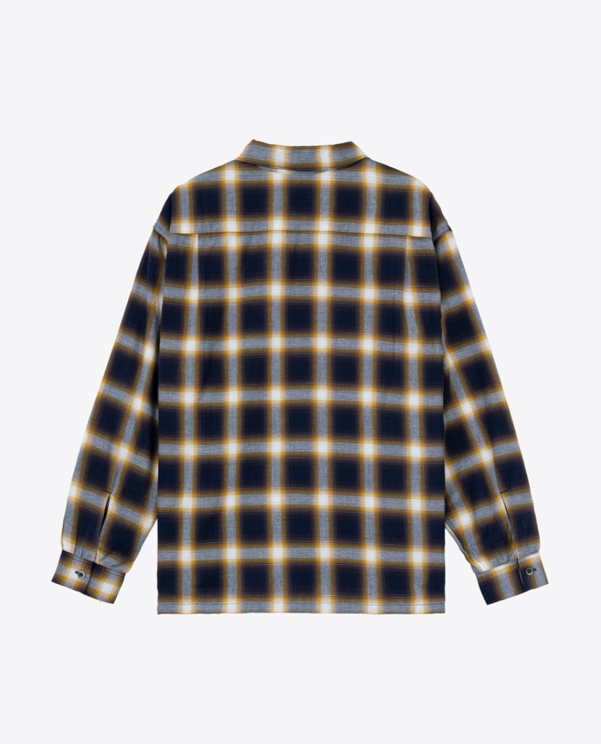 BEDWIN & THE HEARTBREAKERS / FIVE BROTER Ex. L/S CHECK SHIRT "VIN" (26SB1762)