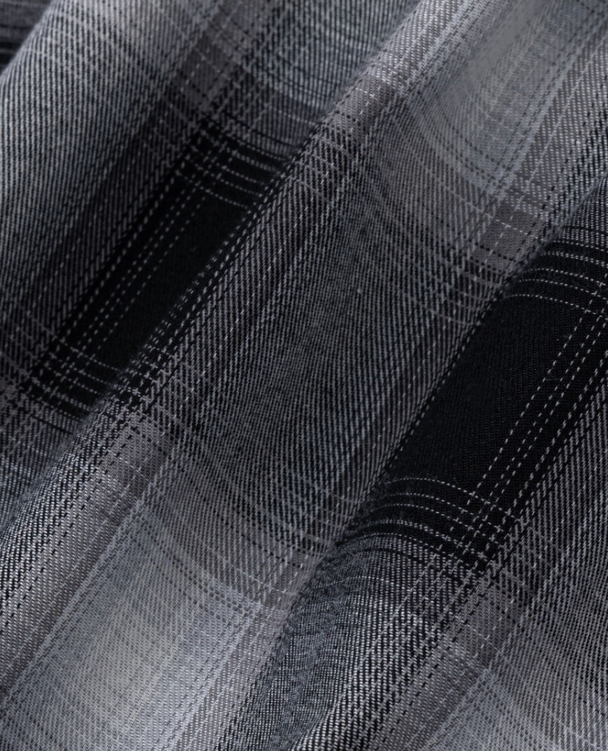 BEDWIN & THE HEARTBREAKERS / FIVE BROTER Ex. L/S CHECK SHIRT "VIN" (26SB1762)