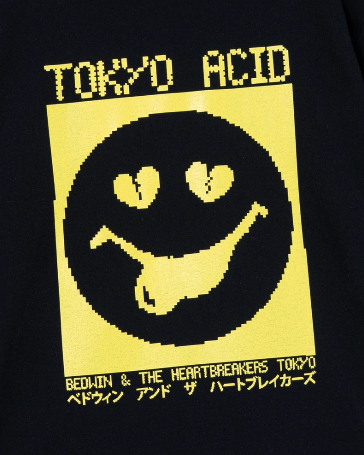 BEDWIN & THE HEARTBREAKERS / S/S PRINTED TEE "Tokyo Acid" (26SB2244)