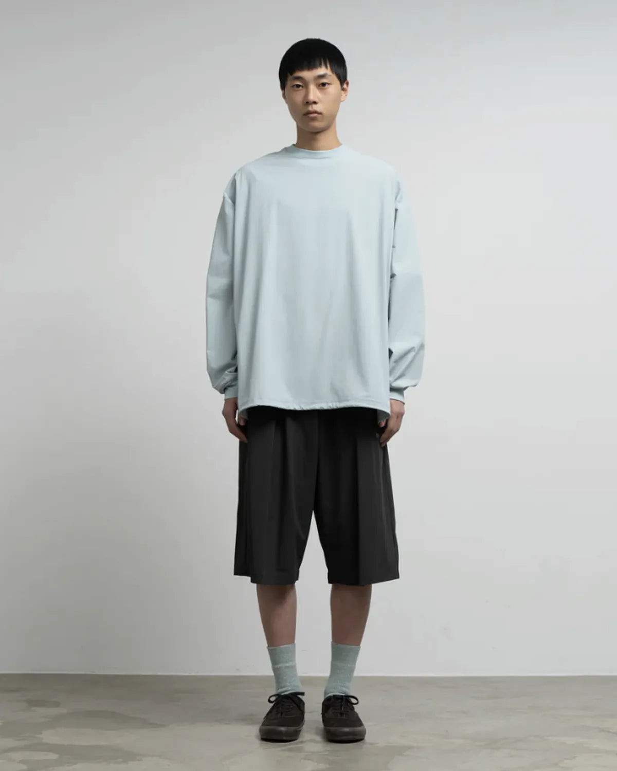 Graphpaper / PERTEX EQUILIBRIUM Wide Easy Shorts (GM261-40296)