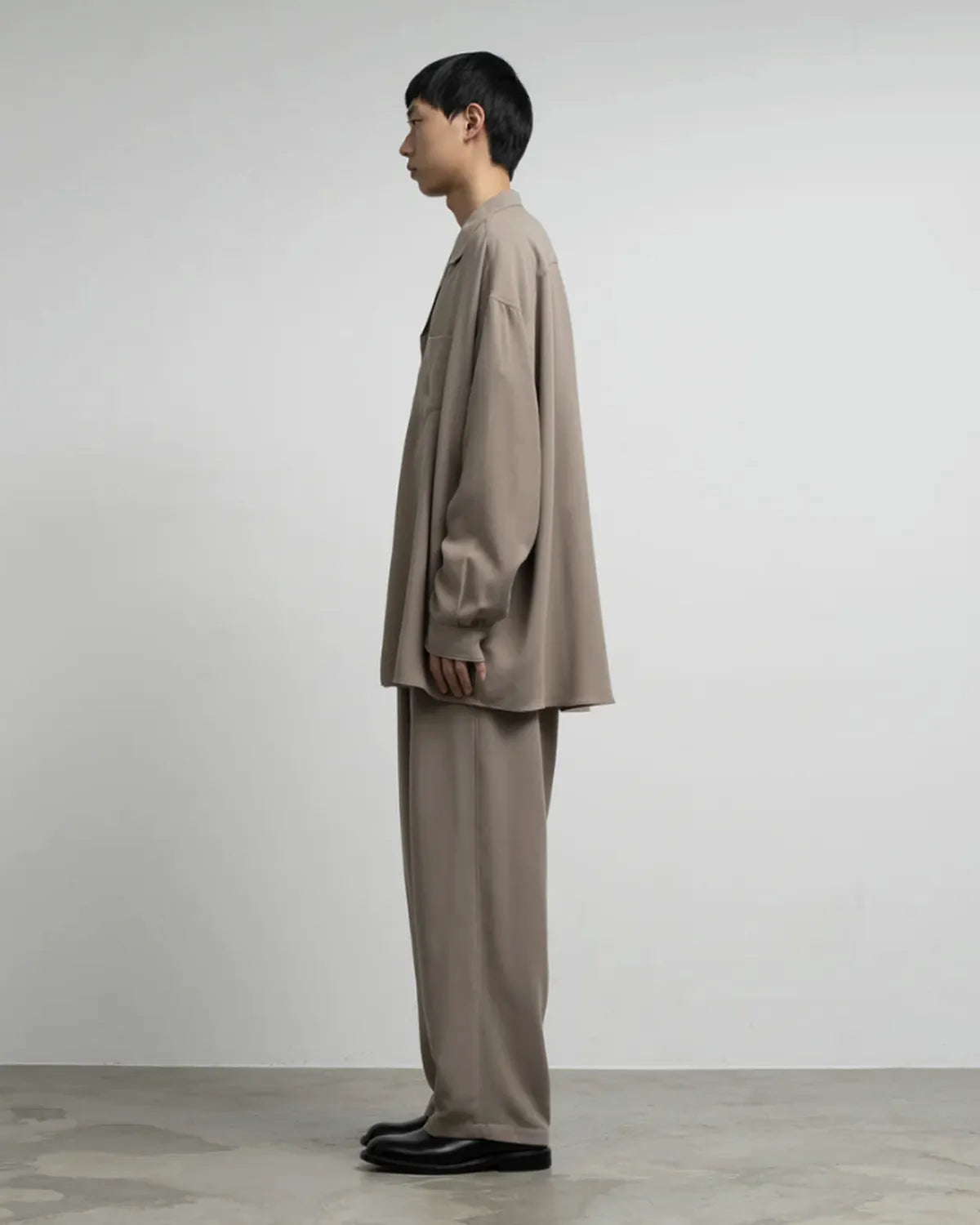 Graphpaper / Viscose Viyella L/S Sleeping Shirt (GM261-50456)
