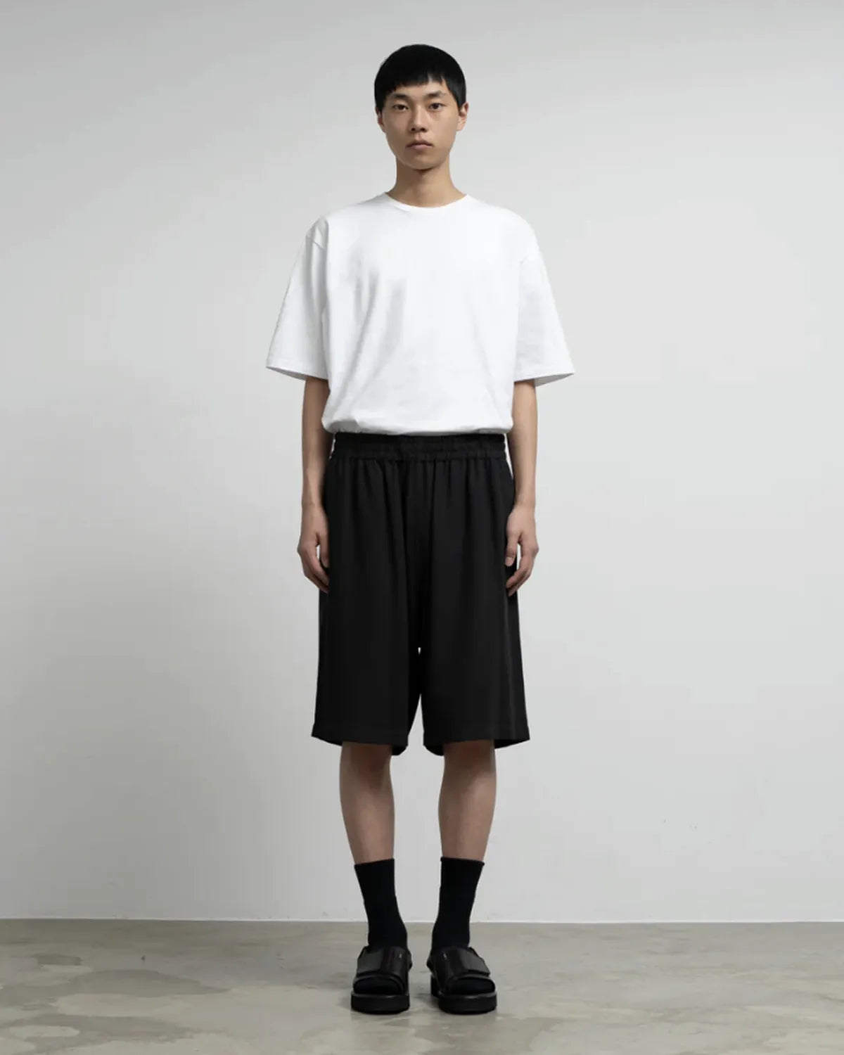 Graphpaper / Viscose Viyella Sleeping Easy Shorts (GM261-40459)