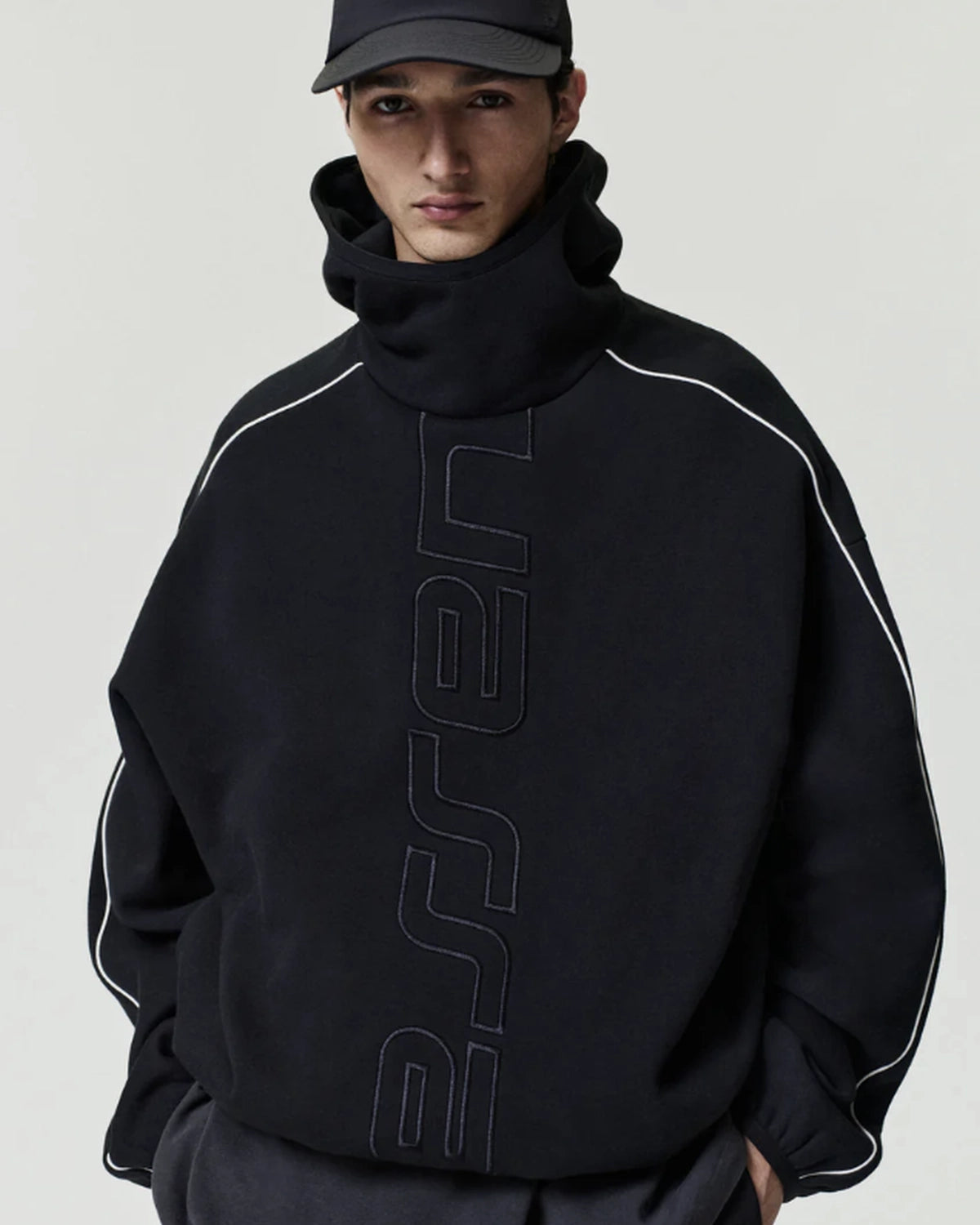 ESSENTIALS / ACTIVE TRACE MODERN FLEECE HOODIE (192SP264061F)