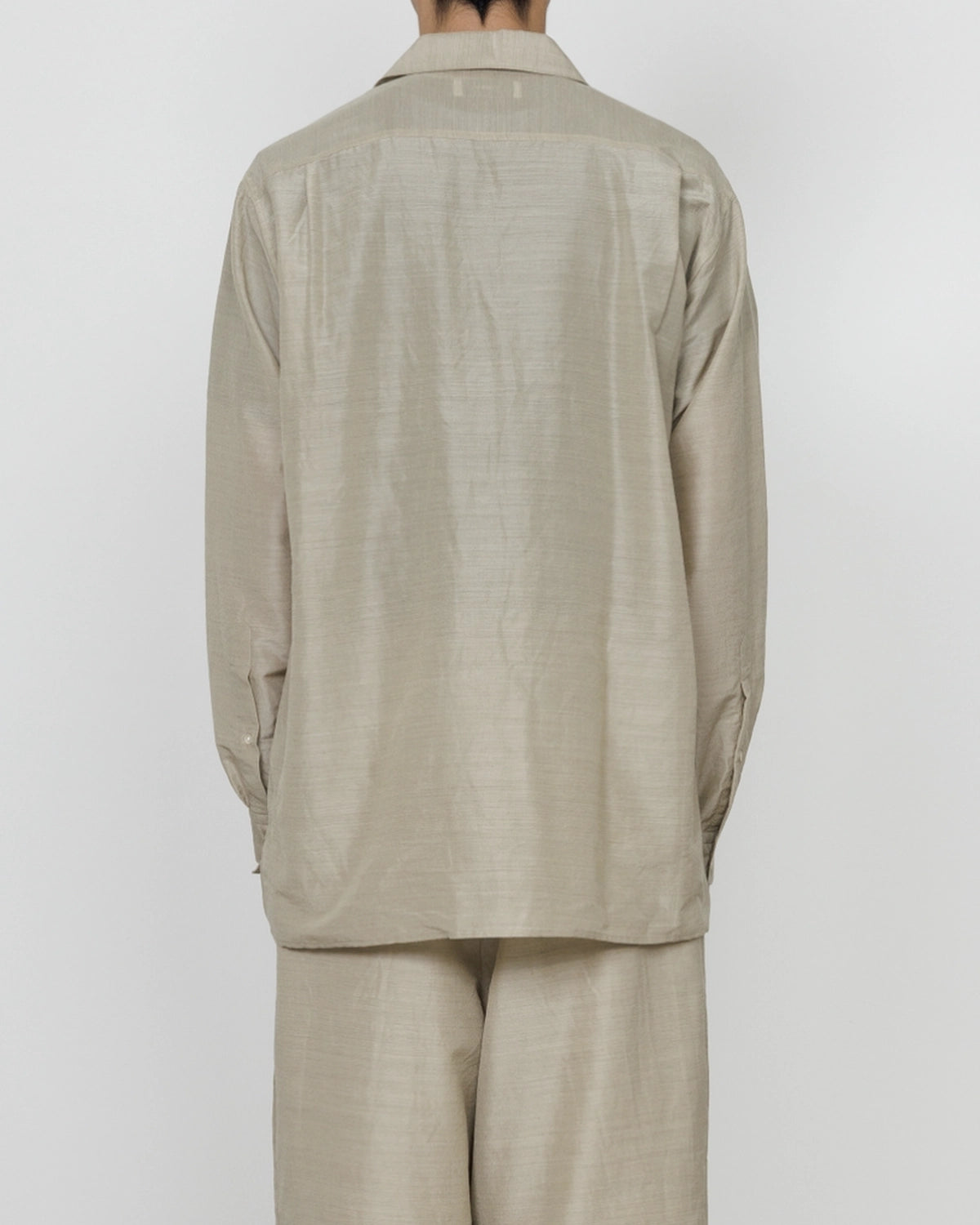 marka / Wool Silk Feather Cloth / Stroll Around Jacket (M26A15SH01C)