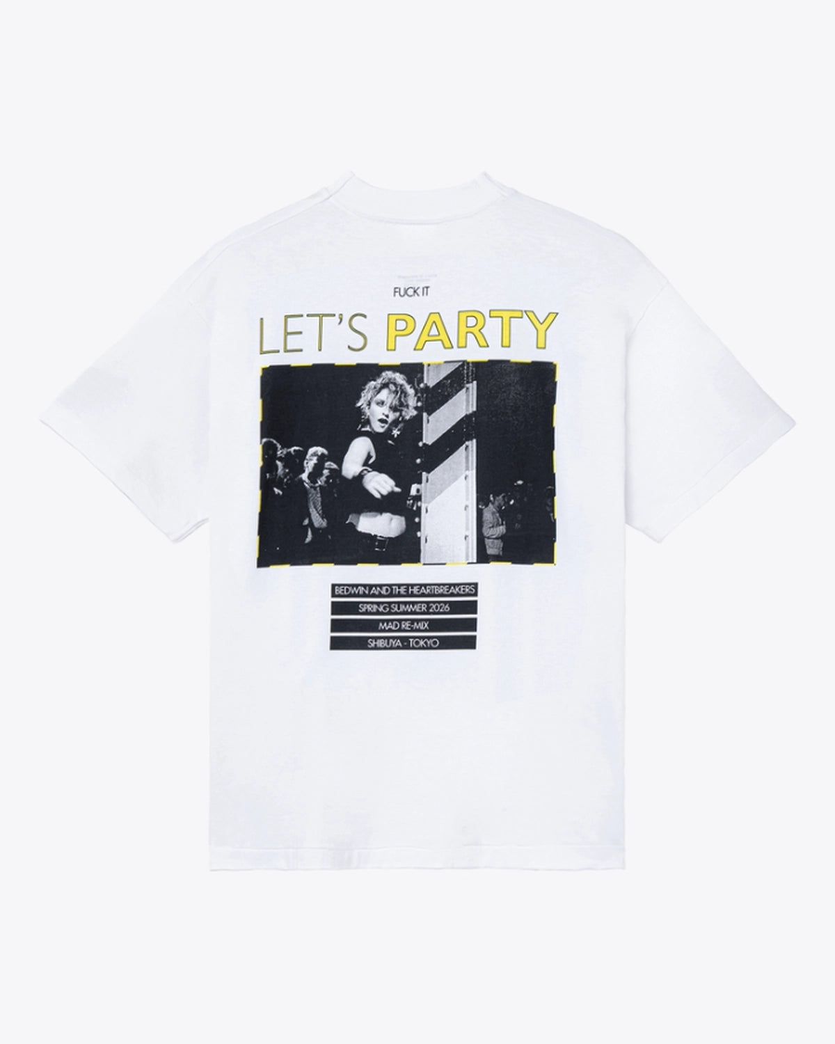 BEDWIN & THE HEARTBREAKERS / S/S PRINTED TEE "Lets Party" (26SB2246)