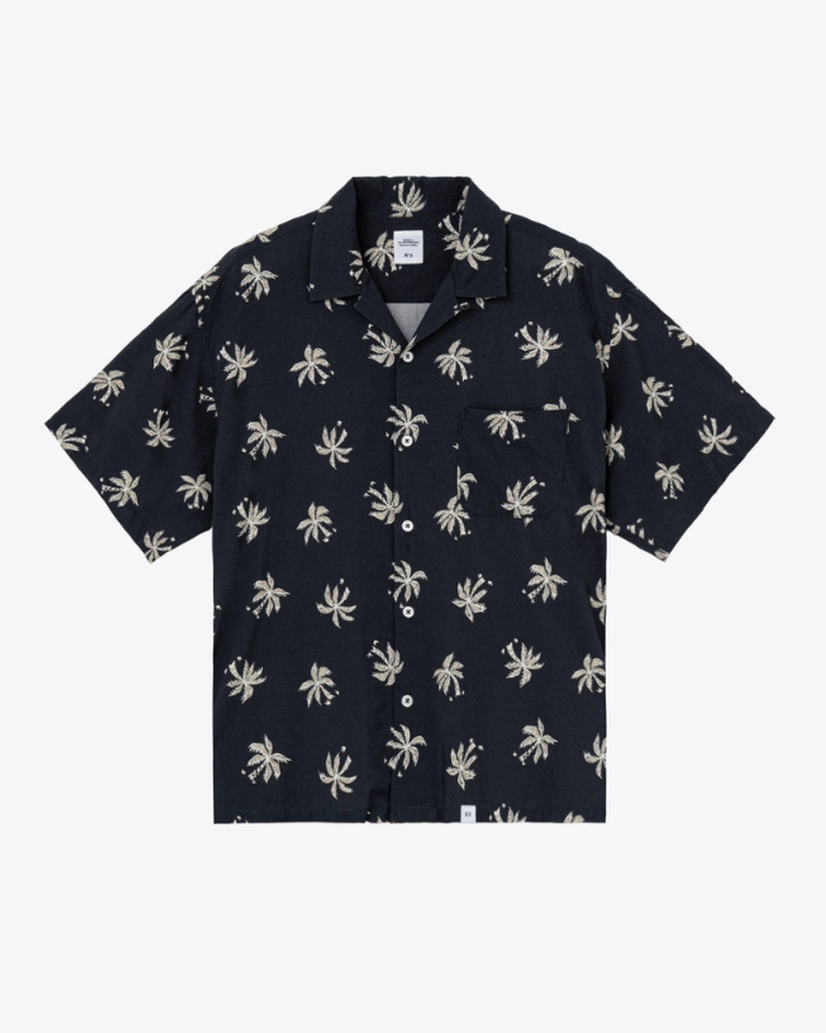 BEDWIN & THE HEARTBREAKERS / S/S PLAN TREE ALOHA SHIRT "ROGERS" (26SB1758)