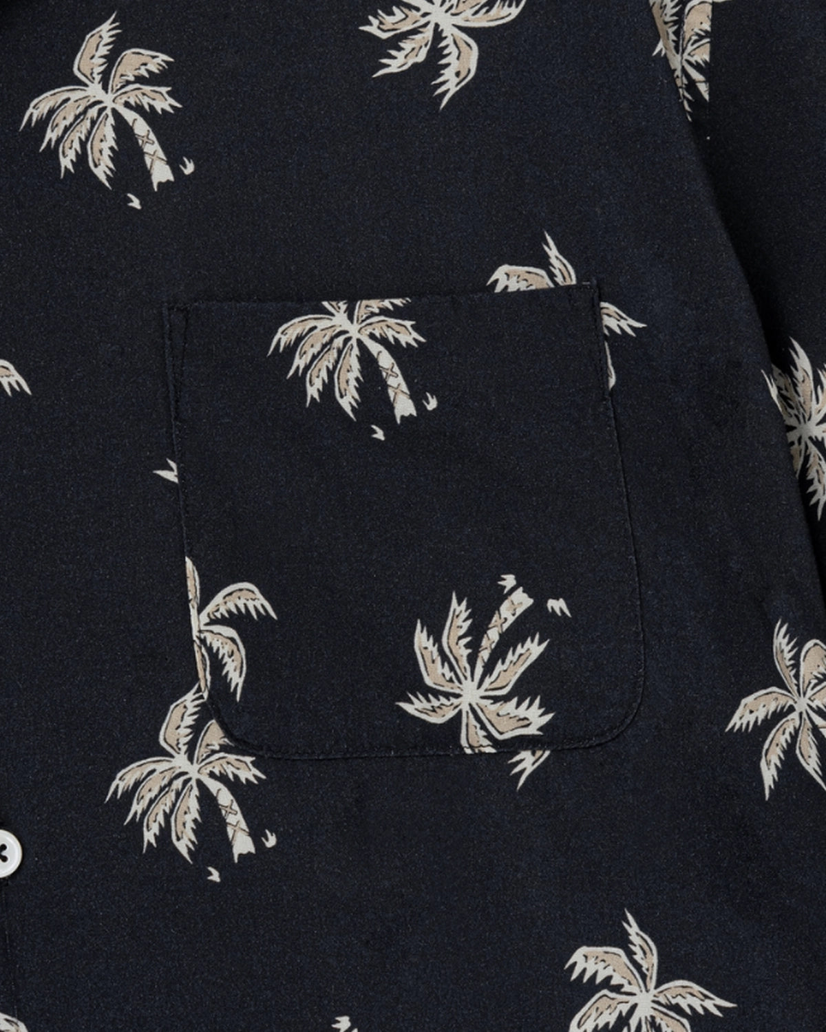 BEDWIN & THE HEARTBREAKERS / S/S PLAN TREE ALOHA SHIRT "ROGERS" (26SB1758)