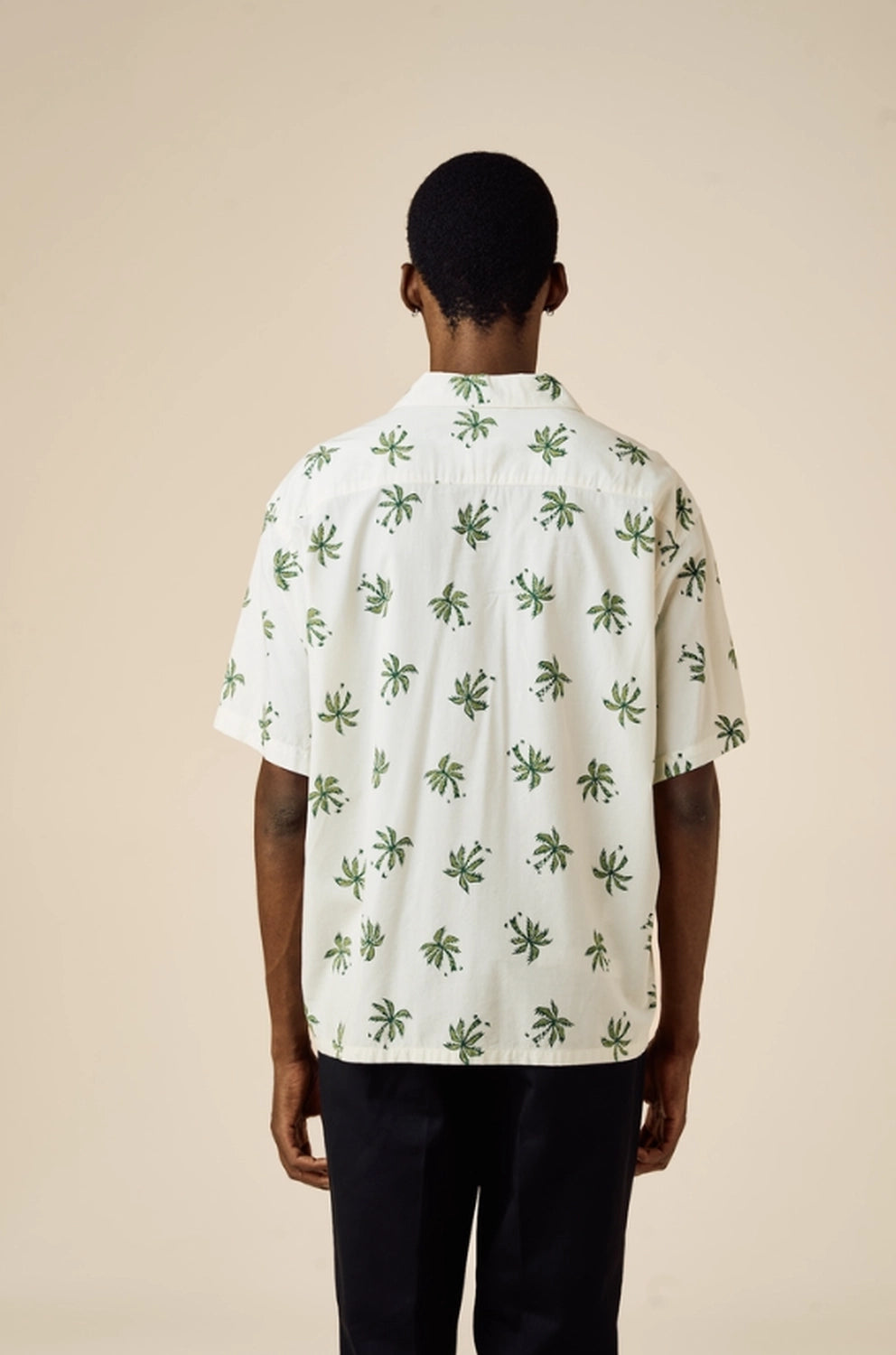 BEDWIN & THE HEARTBREAKERS / S/S PLAN TREE ALOHA SHIRT "ROGERS" (26SB1758)