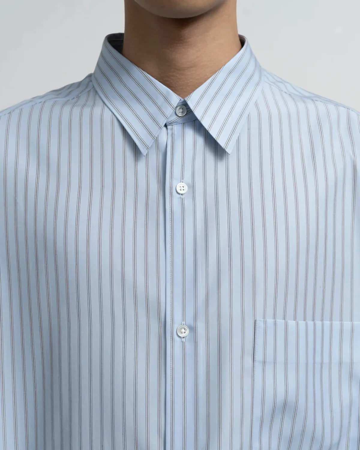 Graphpaper / SIDOGRAS L/S Oversized Regular Collar Shirt (GM262-50027)