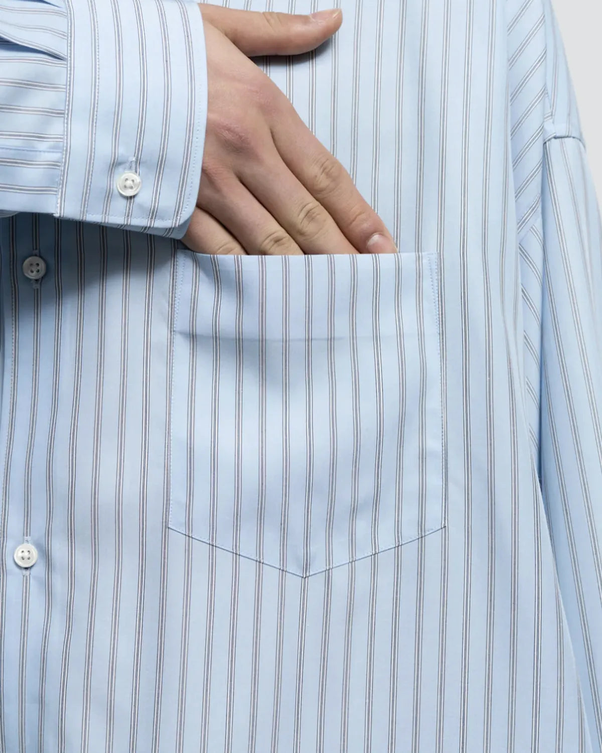 Graphpaper / SIDOGRAS L/S Oversized Regular Collar Shirt (GM262-50027)