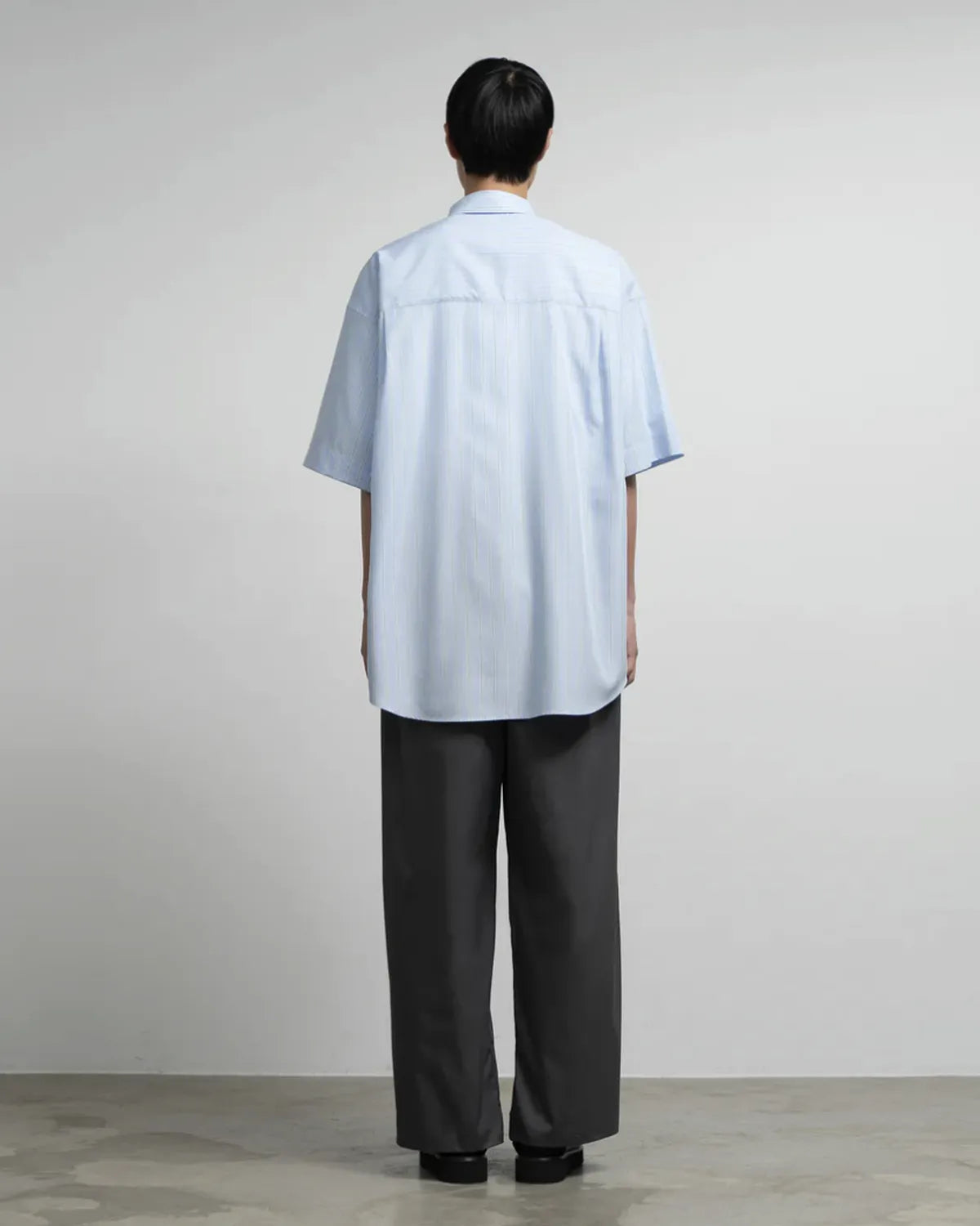 Graphpaper / SIDOGRAS S/S Oversized Regular Collar Shirt (GM262-50029)