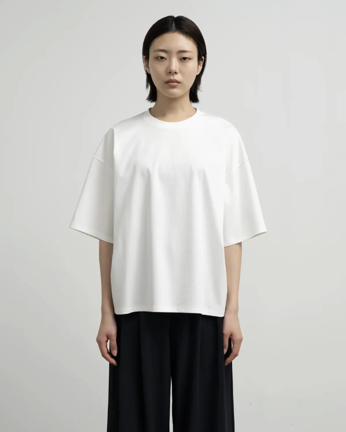 Graphpaper / Cool Smooth Crew Neck Tee (GL262-70046)