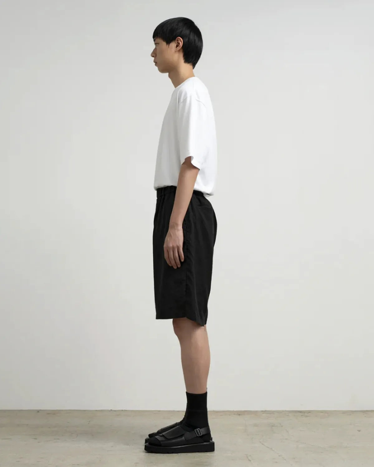 Graphpaper / Linen Track Shorts (GM262-40042B)