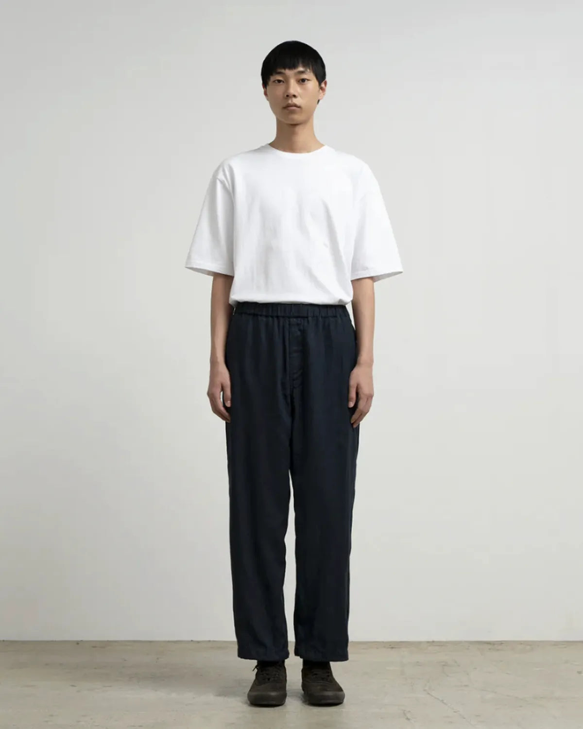 Graphpaper / Linen Track Pants (GM262-40041B)