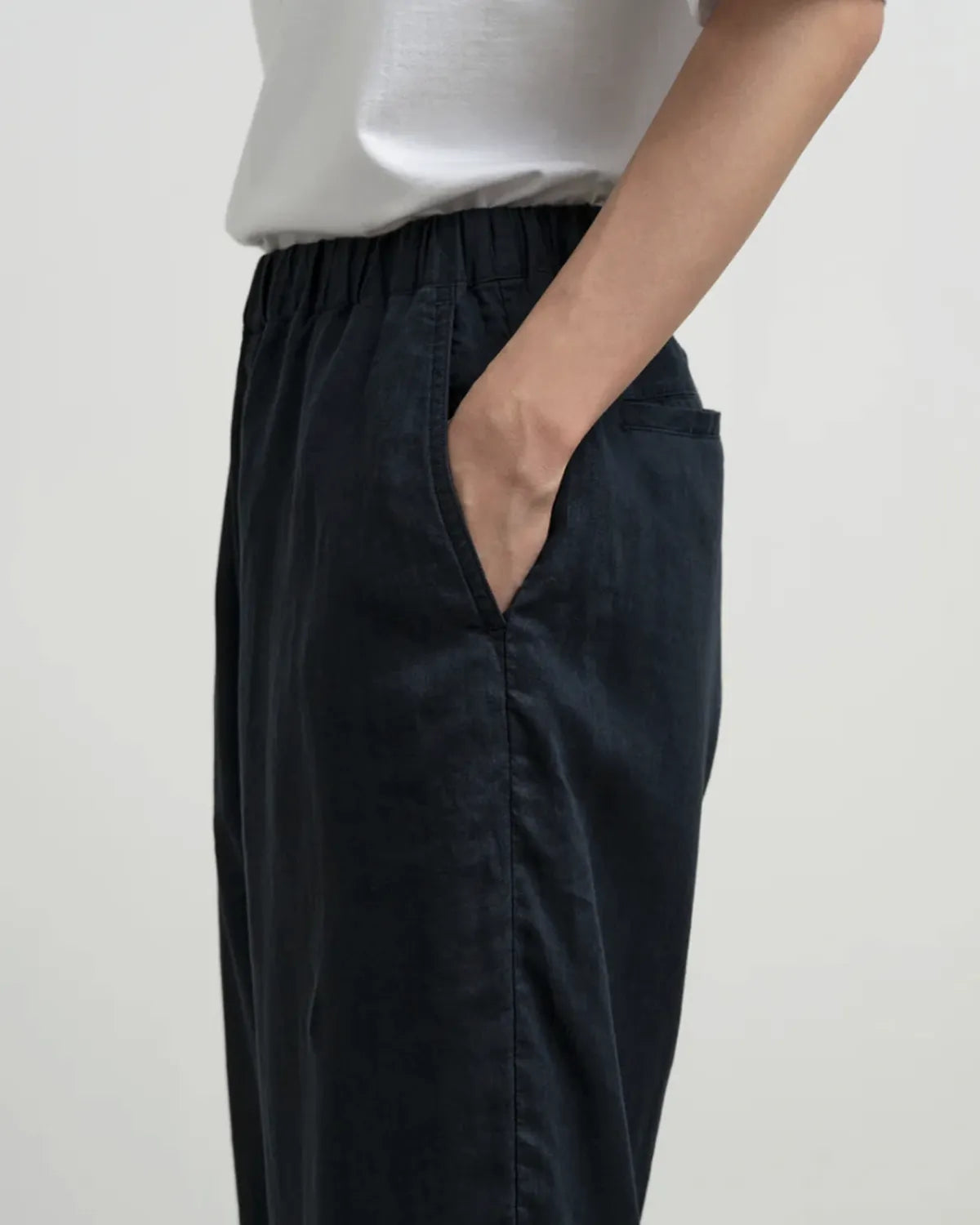 Graphpaper / Linen Track Pants (GM262-40041B)