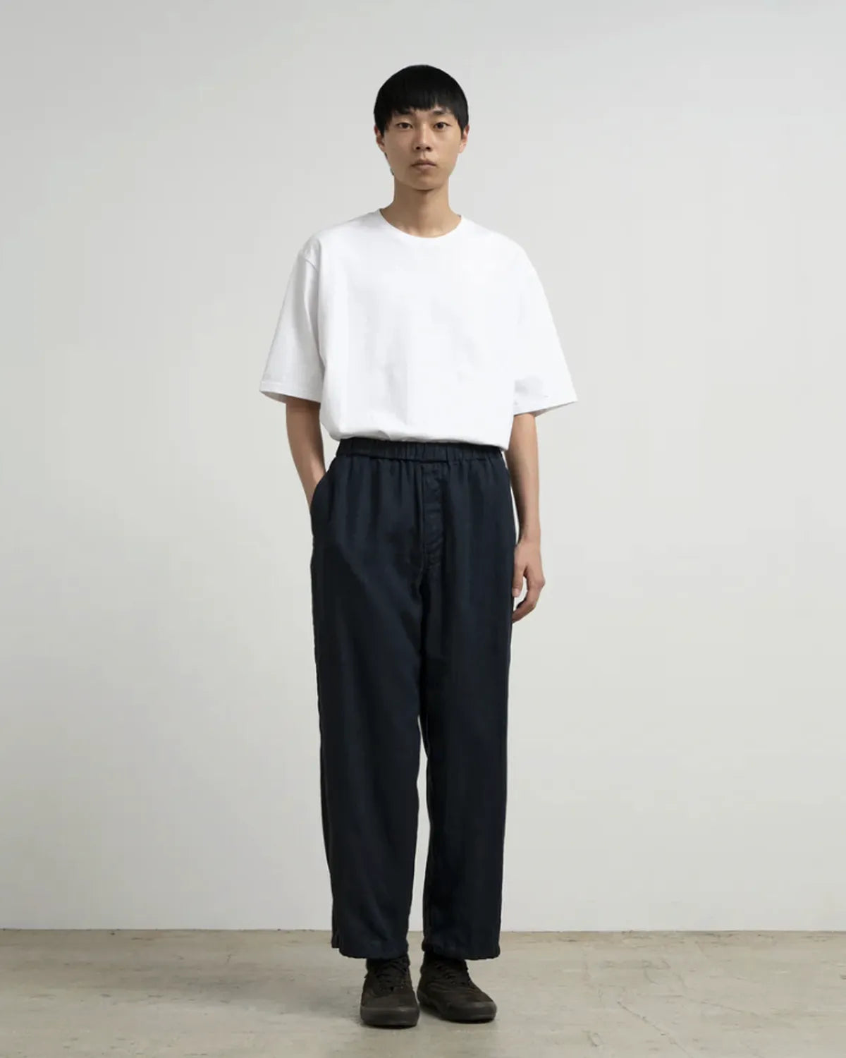 Graphpaper / Linen Track Pants (GM262-40041B)
