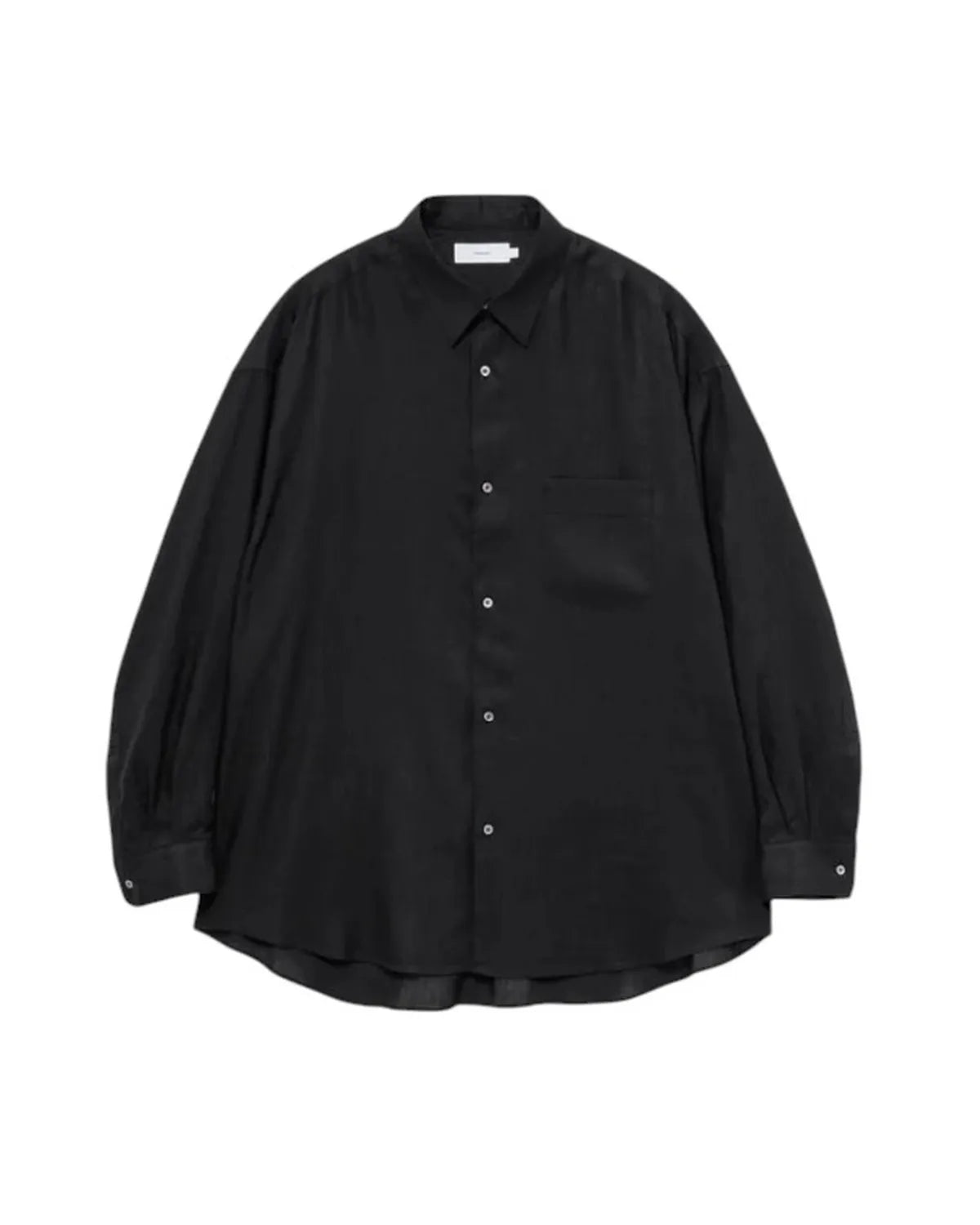 Graphpaper / Linen L/S Oversized Regular Collar Shirt (GM262-50039B)